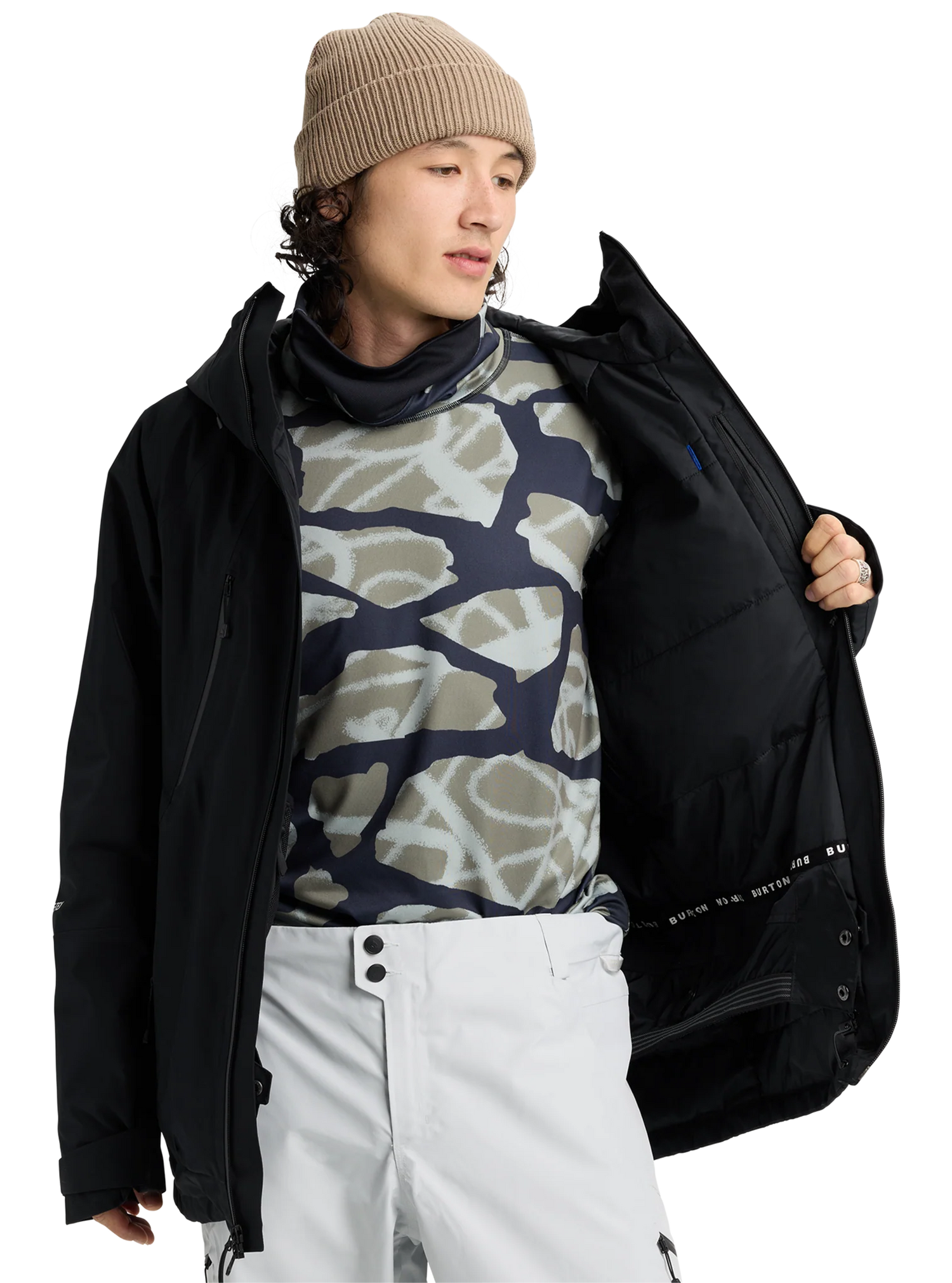RESERVE GORE-TEX 2L INSULATED JACKET TRUE BLACK