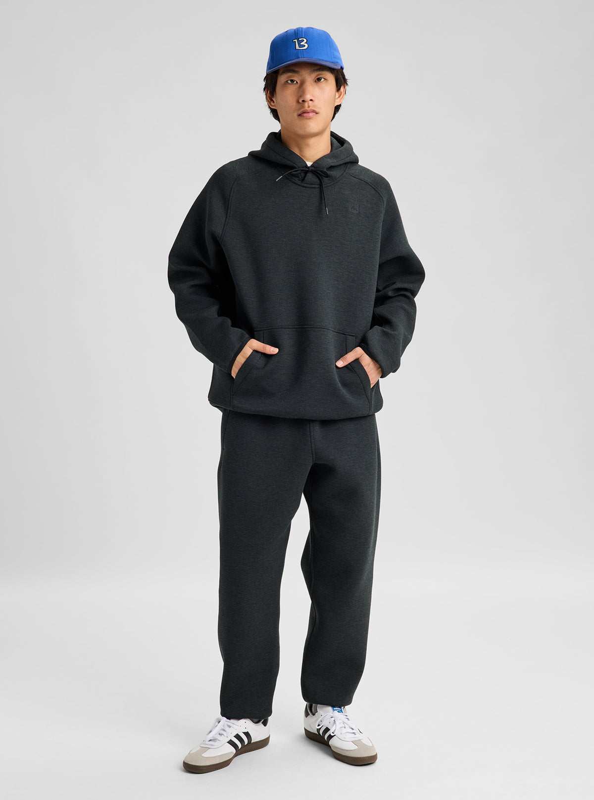 SPACECLOUD PANTS TRUE BLACK HEATHER