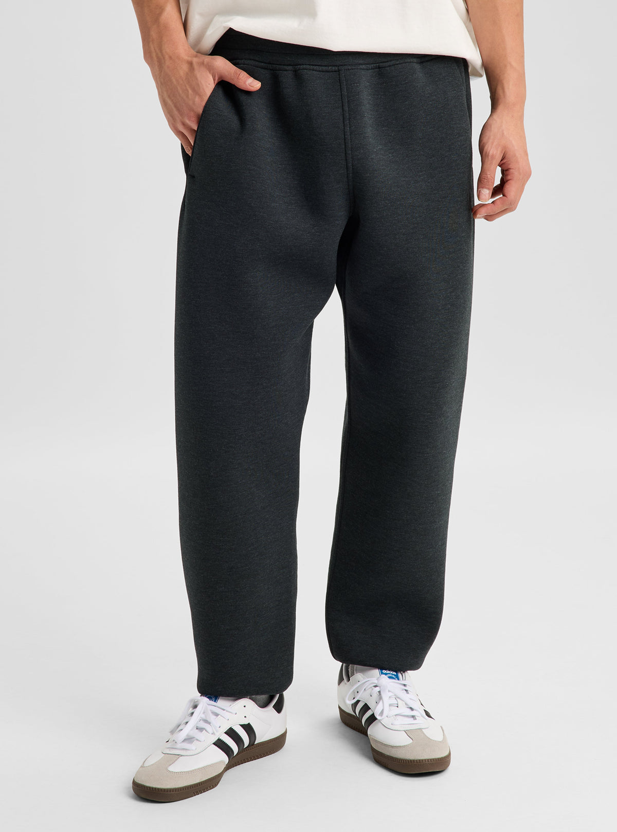 SPACECLOUD PANTS TRUE BLACK HEATHER