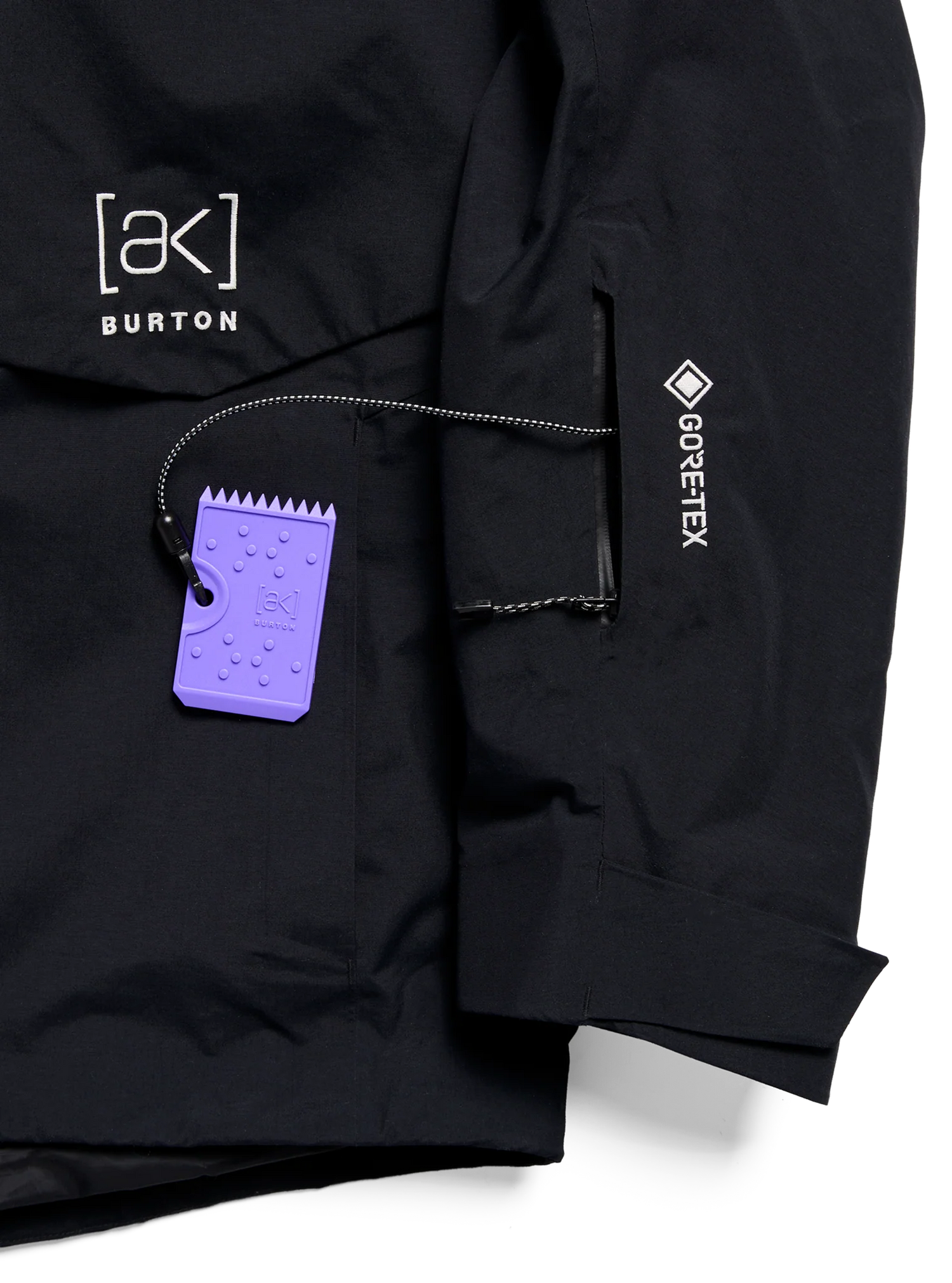 [AK] SWASH  INSULATED GORE-TEX 2L JACKET TRUE BLACK
