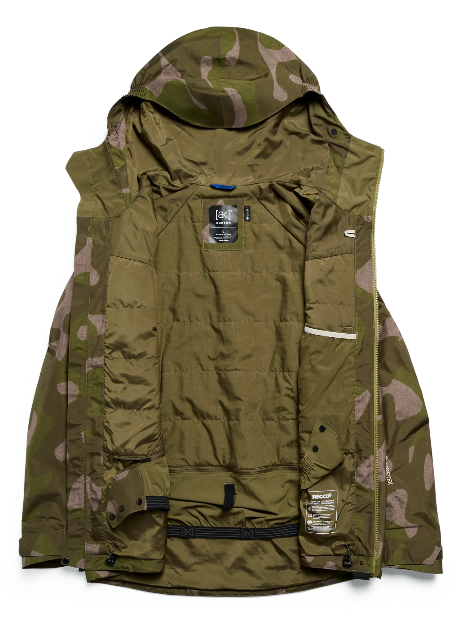 [AK] SWASH  INSULATED GORE-TEX 2L JACKET KEEL CAMO