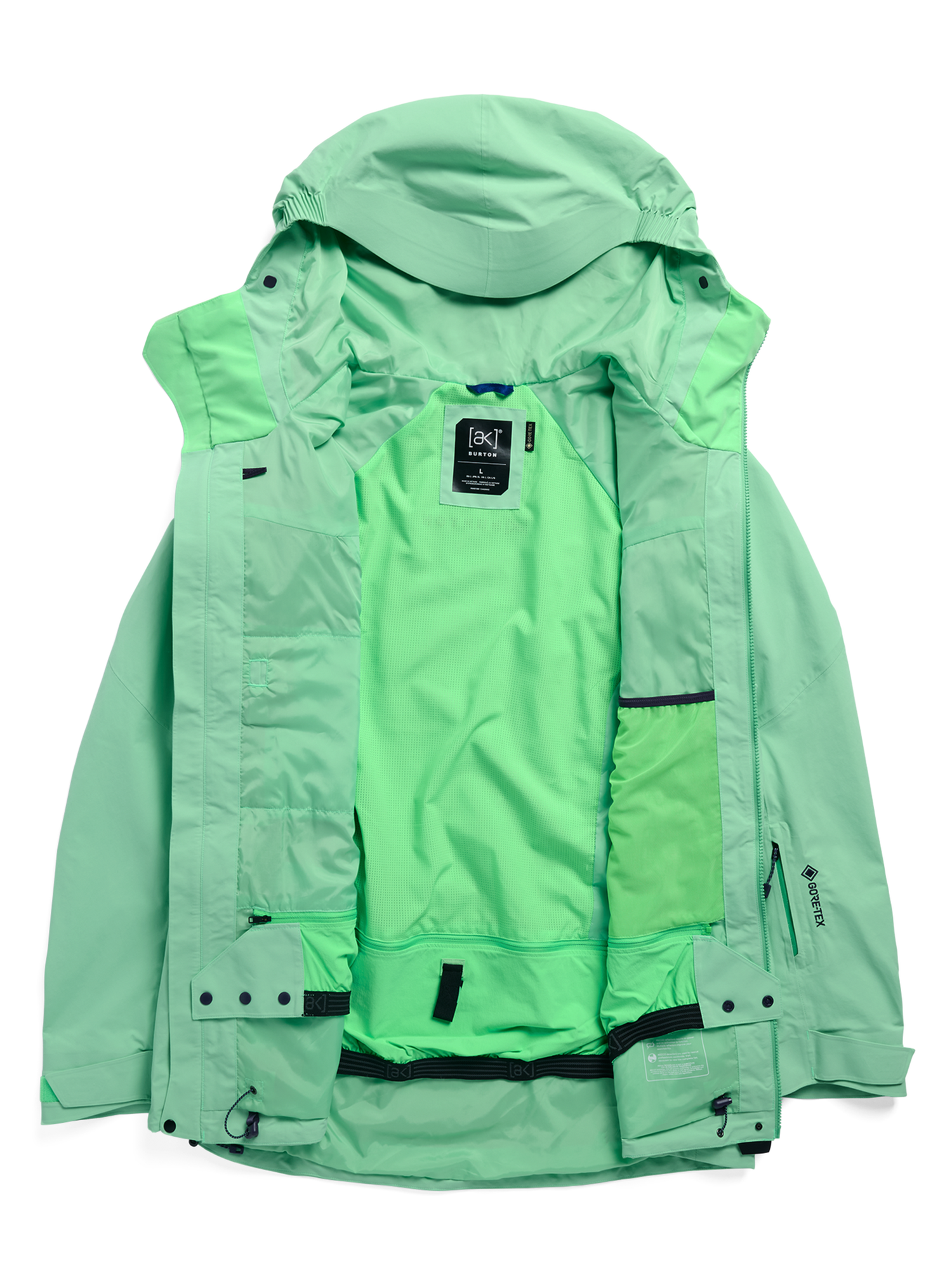 [AK] CYCLIC GORE-TEX 2L JACKET GREEN VOLTAGE