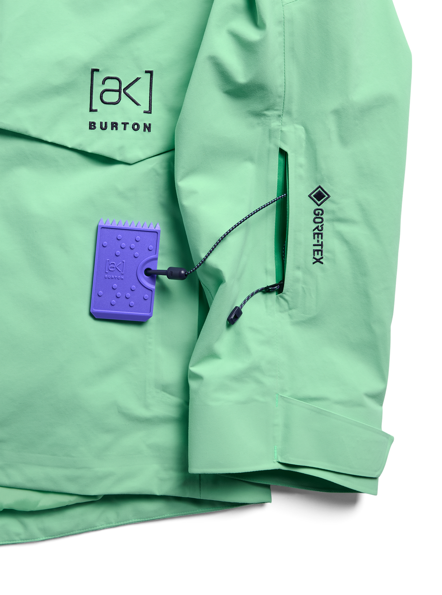 [AK] CYCLIC GORE-TEX 2L JACKET GREEN VOLTAGE