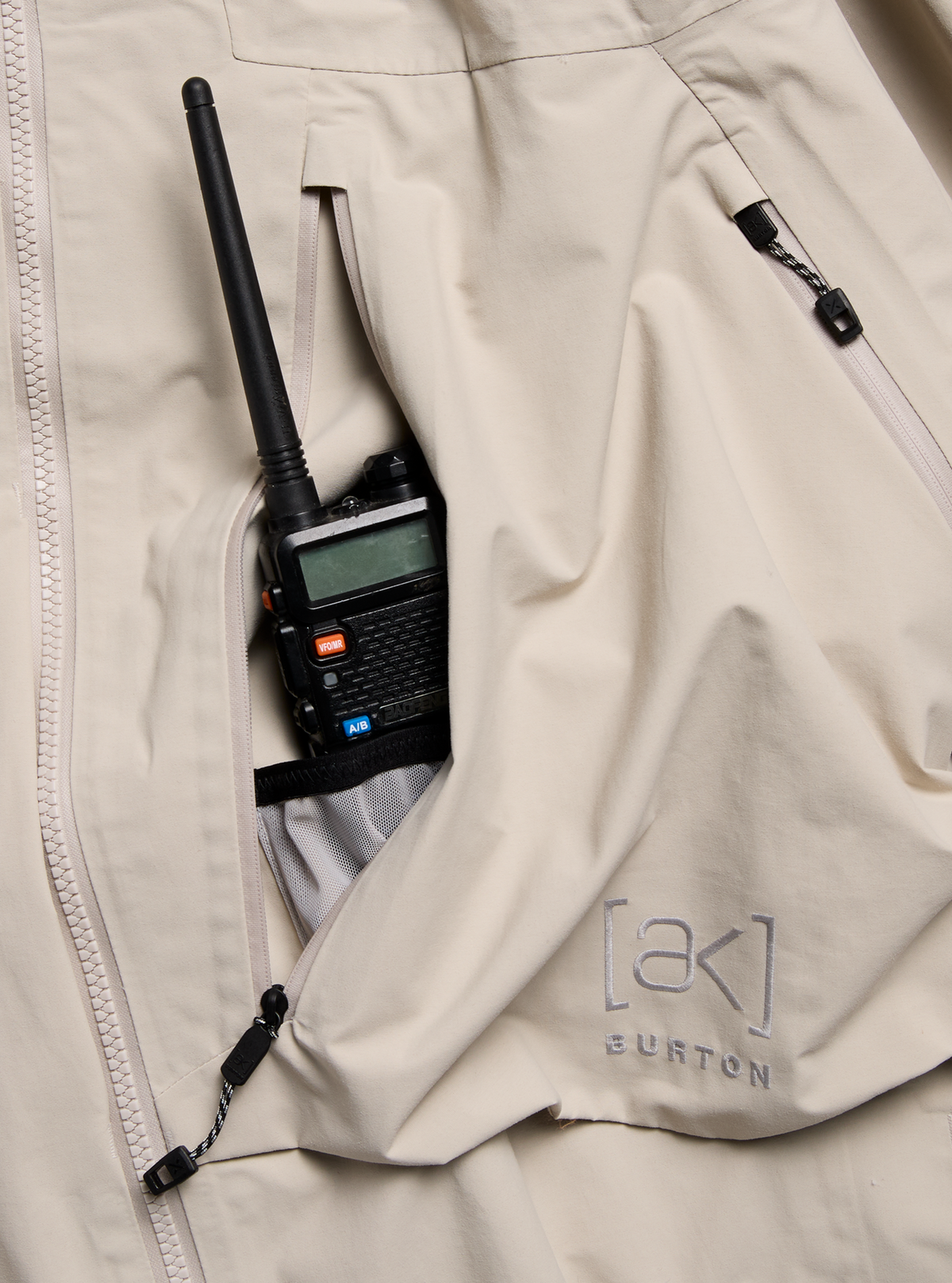 [AK] CYCLIC GORE-TEX 2L JACKET CHINCHILLA GRAY