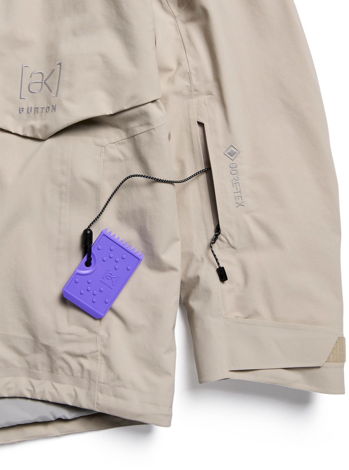 [AK] CYCLIC GORE-TEX 2L JACKET CHINCHILLA GRAY
