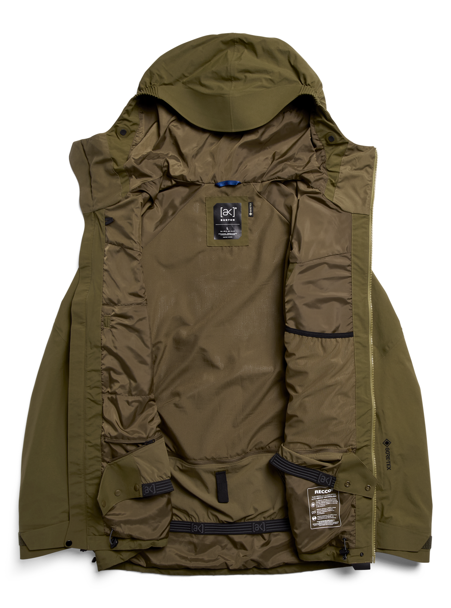 [AK] CYCLIC GORE-TEX 2L JACKET DRIED MOSS