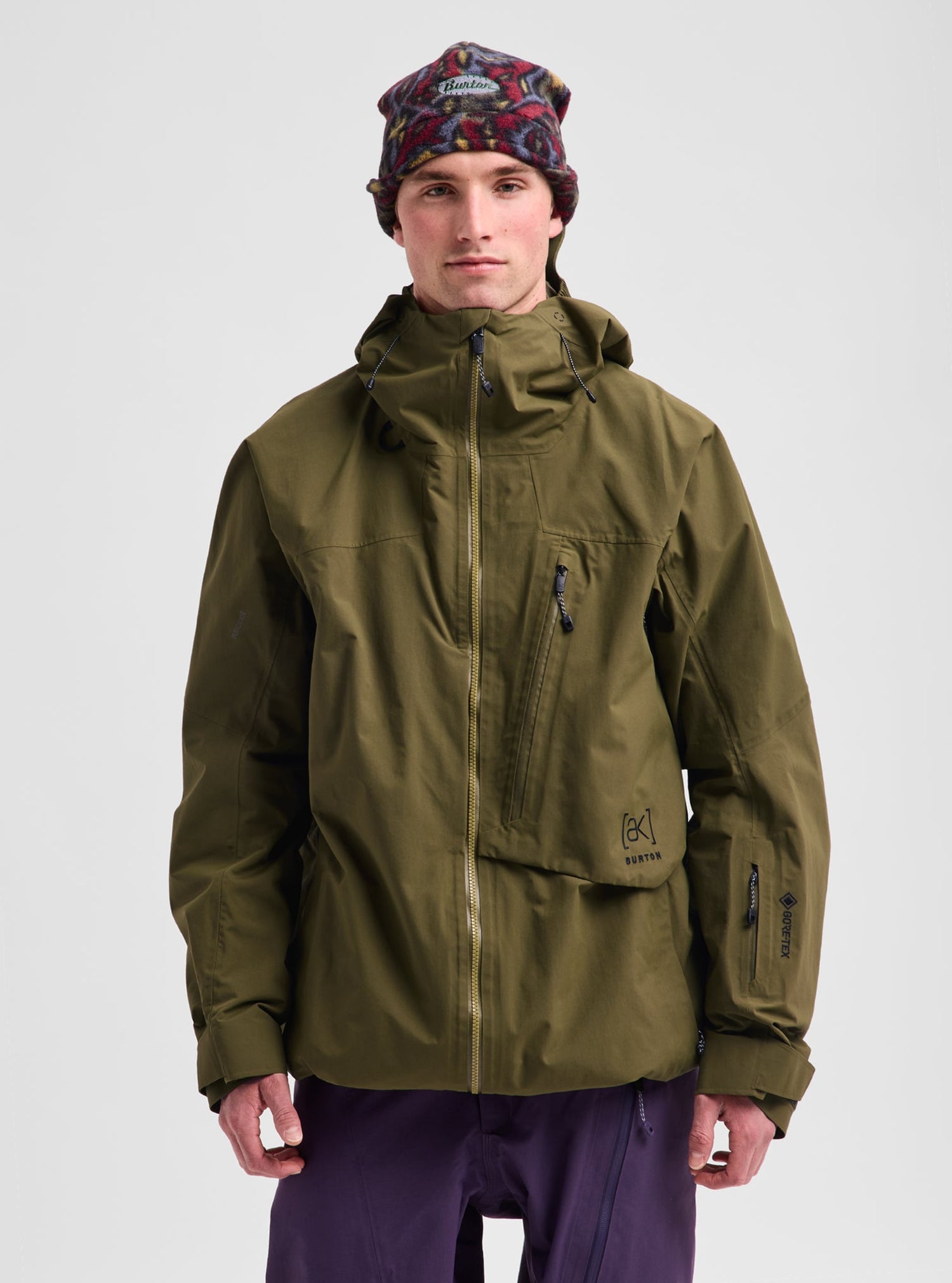 [AK] CYCLIC GORE-TEX 2L JACKET DRIED MOSS