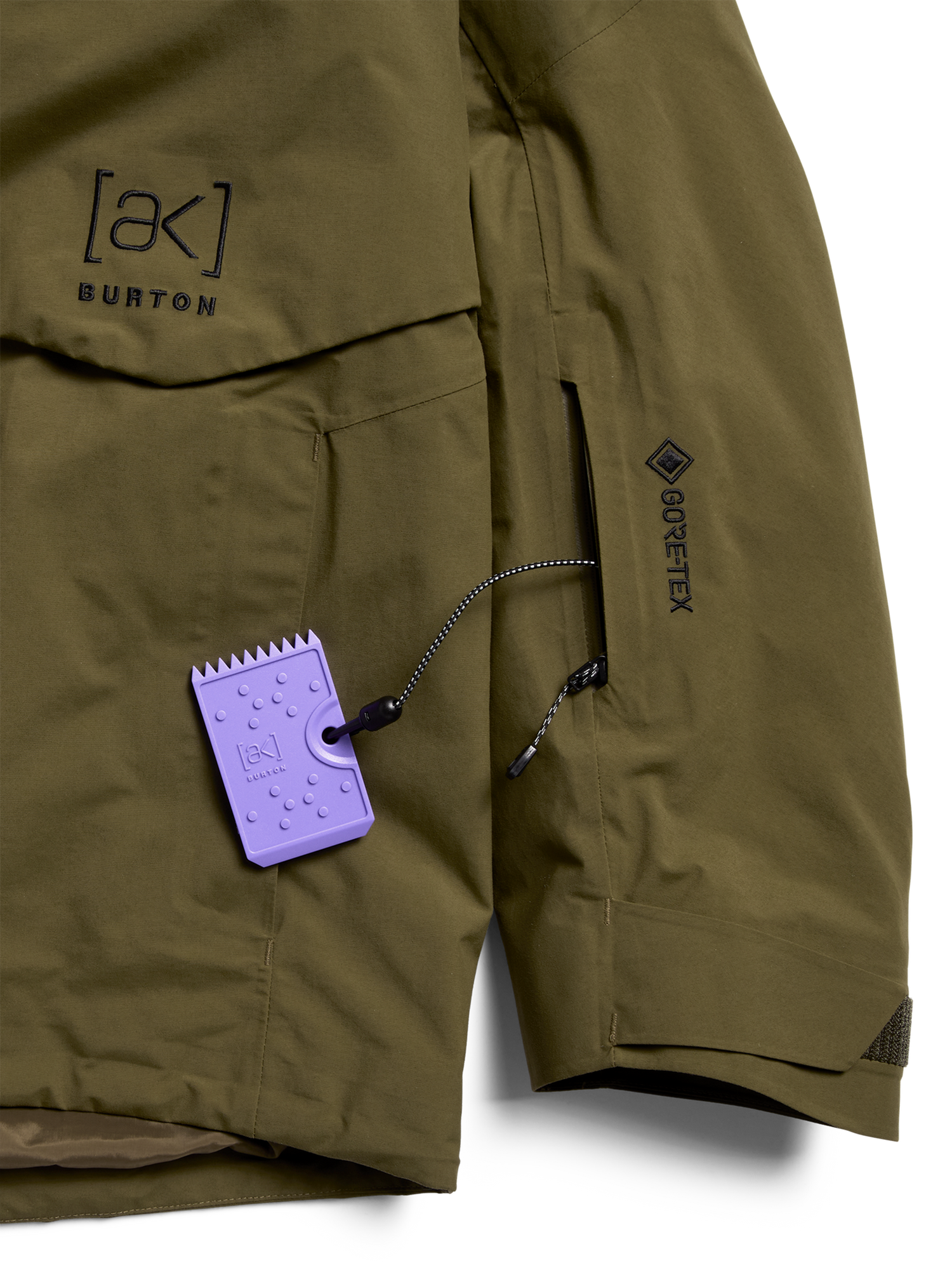 [AK] CYCLIC GORE-TEX 2L JACKET DRIED MOSS