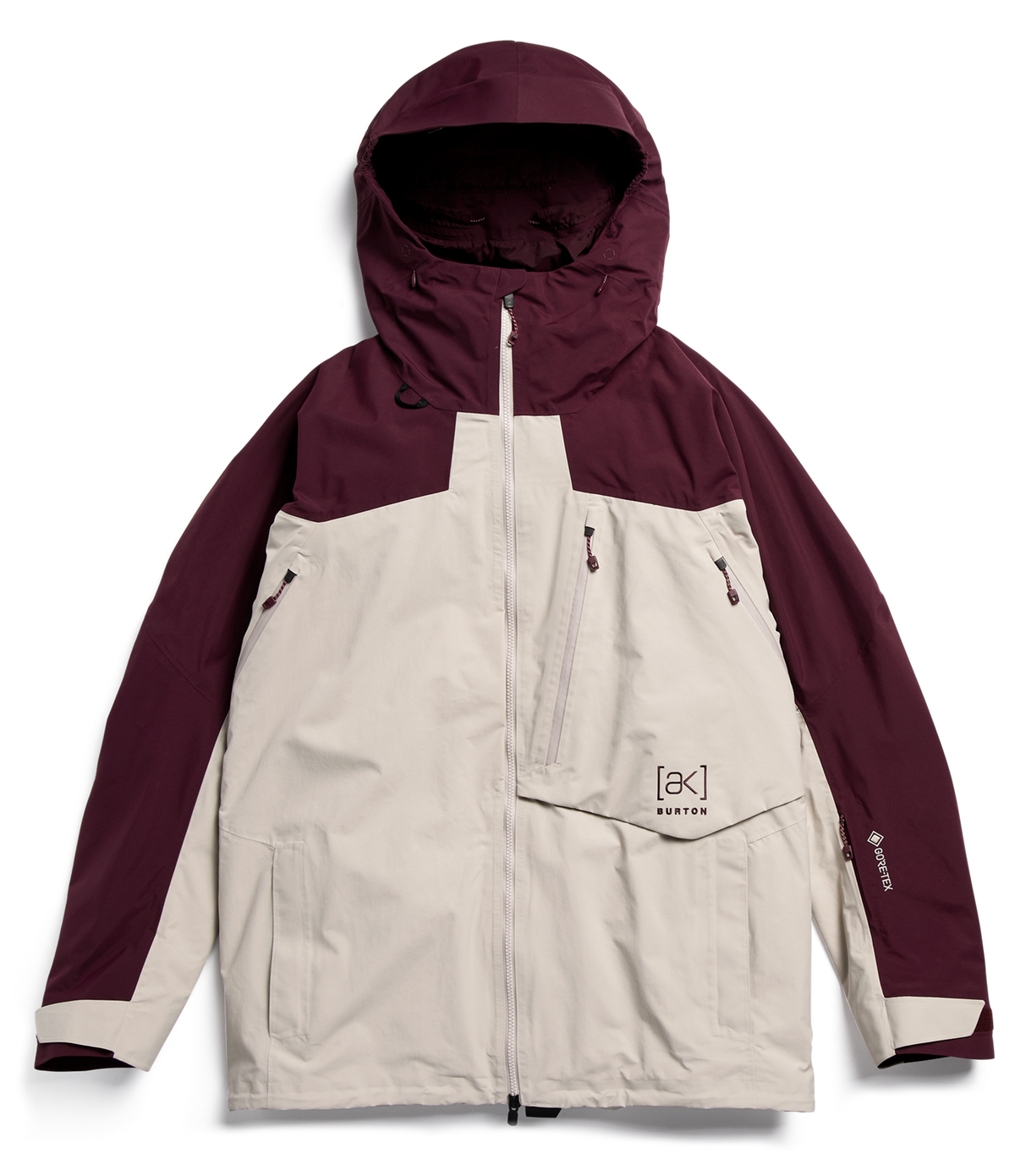 [AK] CYCLIC GORE-TEX 2L JACKET RUM RAISIN / CHINCHILLA GRAY