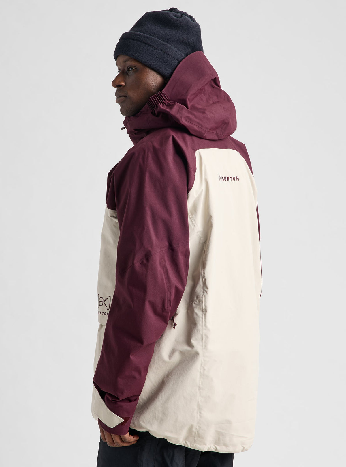 [AK] CYCLIC GORE-TEX 2L JACKET RUM RAISIN / CHINCHILLA GRAY