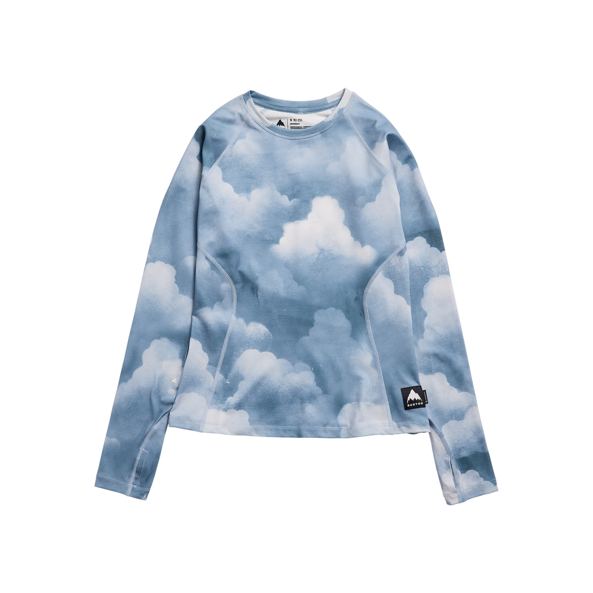 W SYNTHETIC MIDWEIGHT BASE LAYER CREW NIMBUS