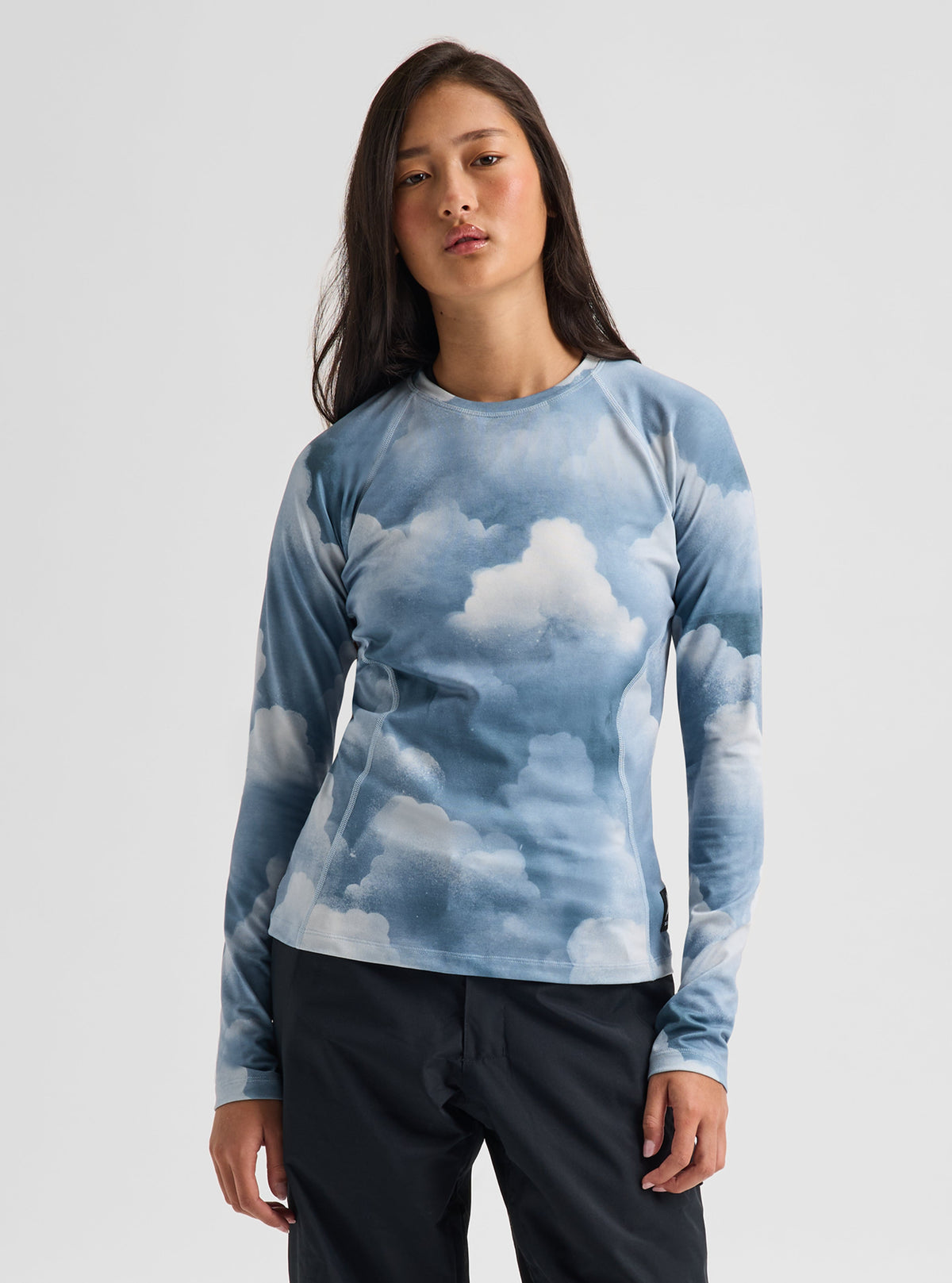 W SYNTHETIC MIDWEIGHT BASE LAYER CREW NIMBUS