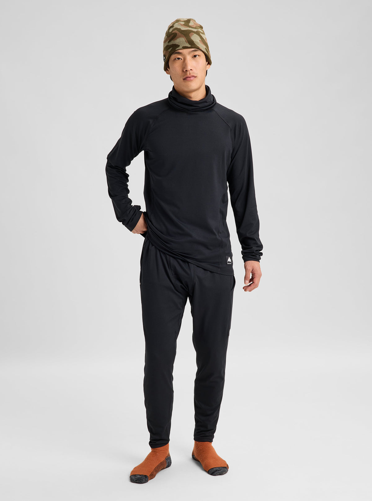 SYNTHETIC MIDWEIGHT BASE LAYER PANTS TRUE BLACK