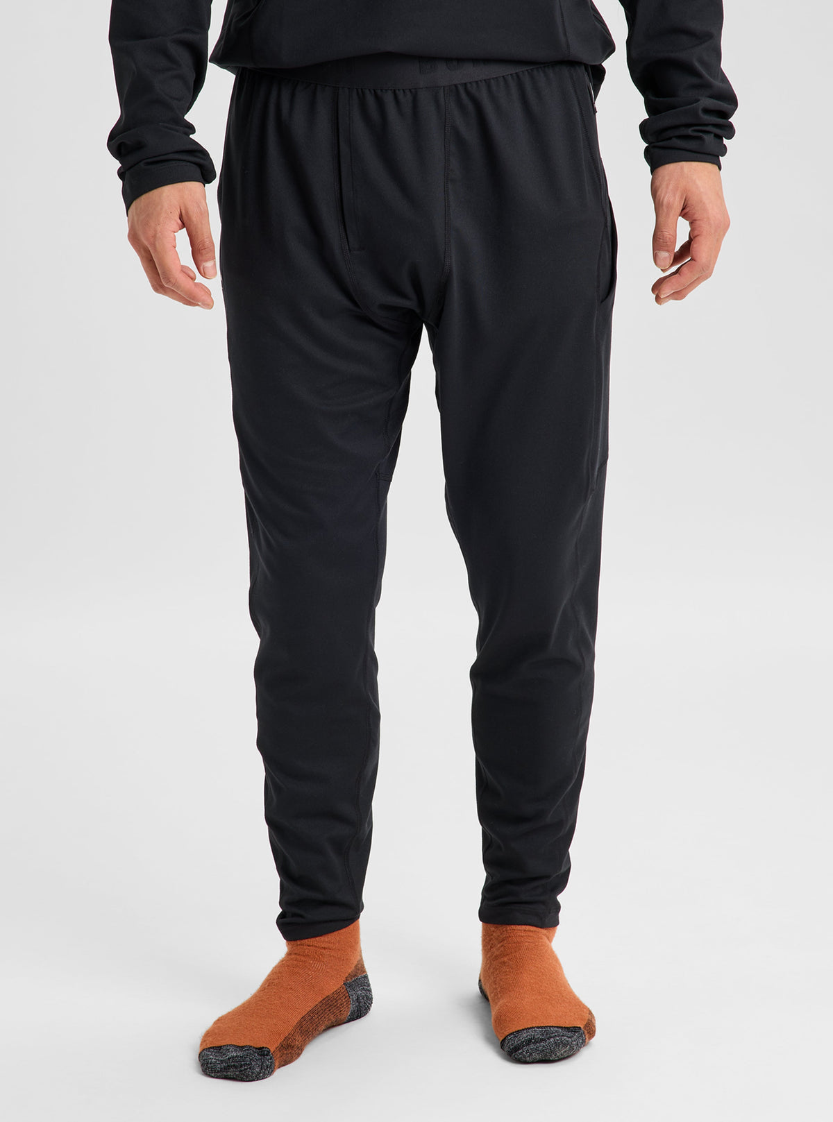 SYNTHETIC MIDWEIGHT BASE LAYER PANTS TRUE BLACK
