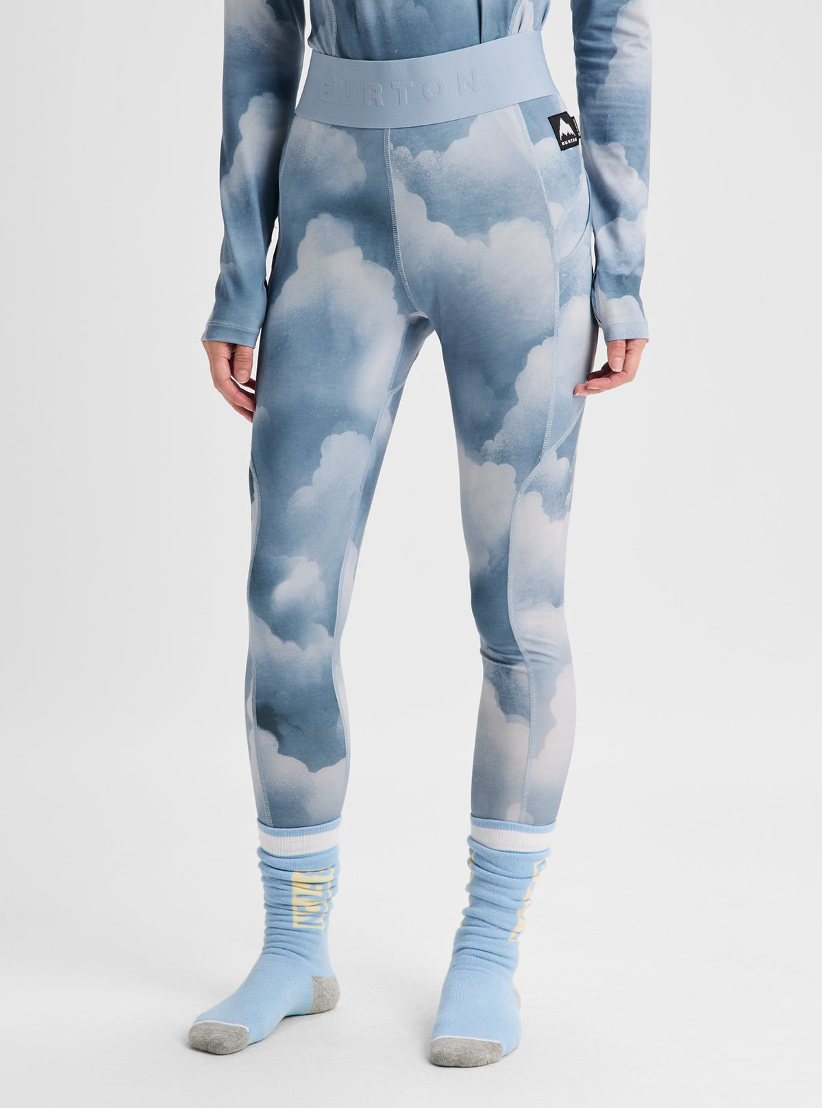 W SYNTHETIC MIDWEIGHT BASE LAYER PANTS NIMBUS