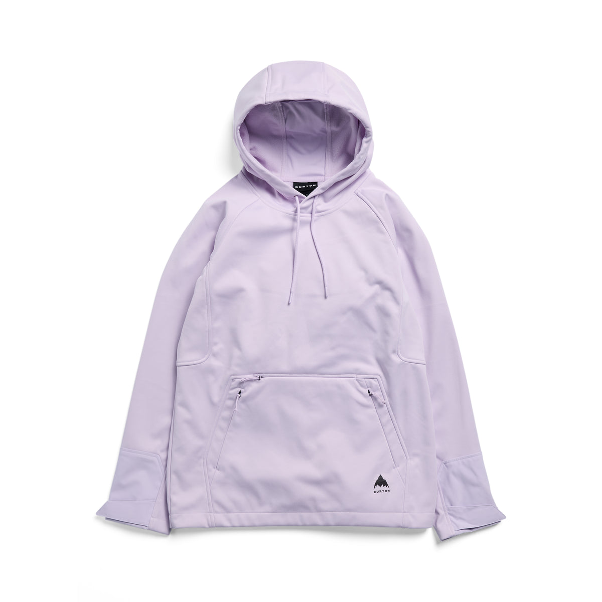 CROWN WEATHERPROOF RIDING PULLOVER HOODIE MOONDUST PURPLE