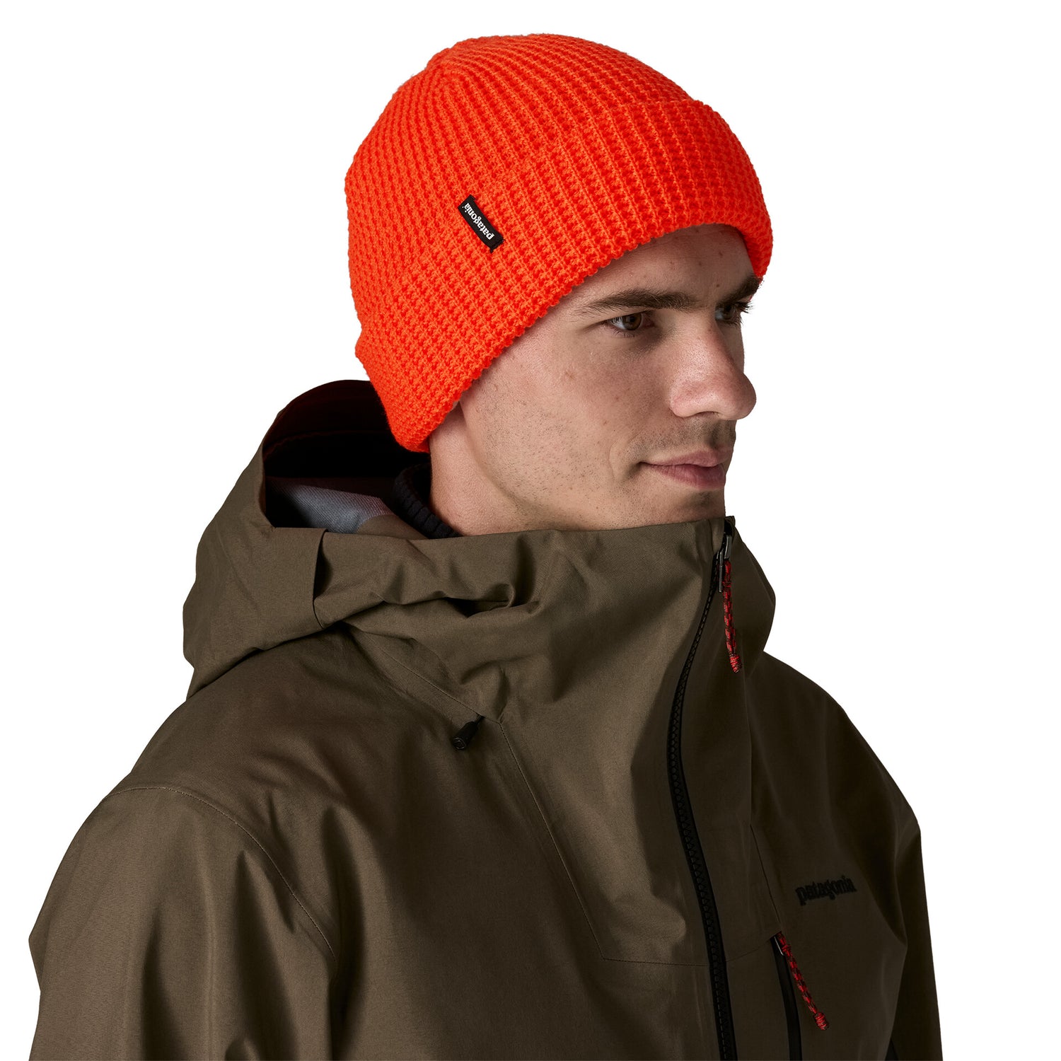 SNOWDRIFTER BEANIE ORANGE PEEL
