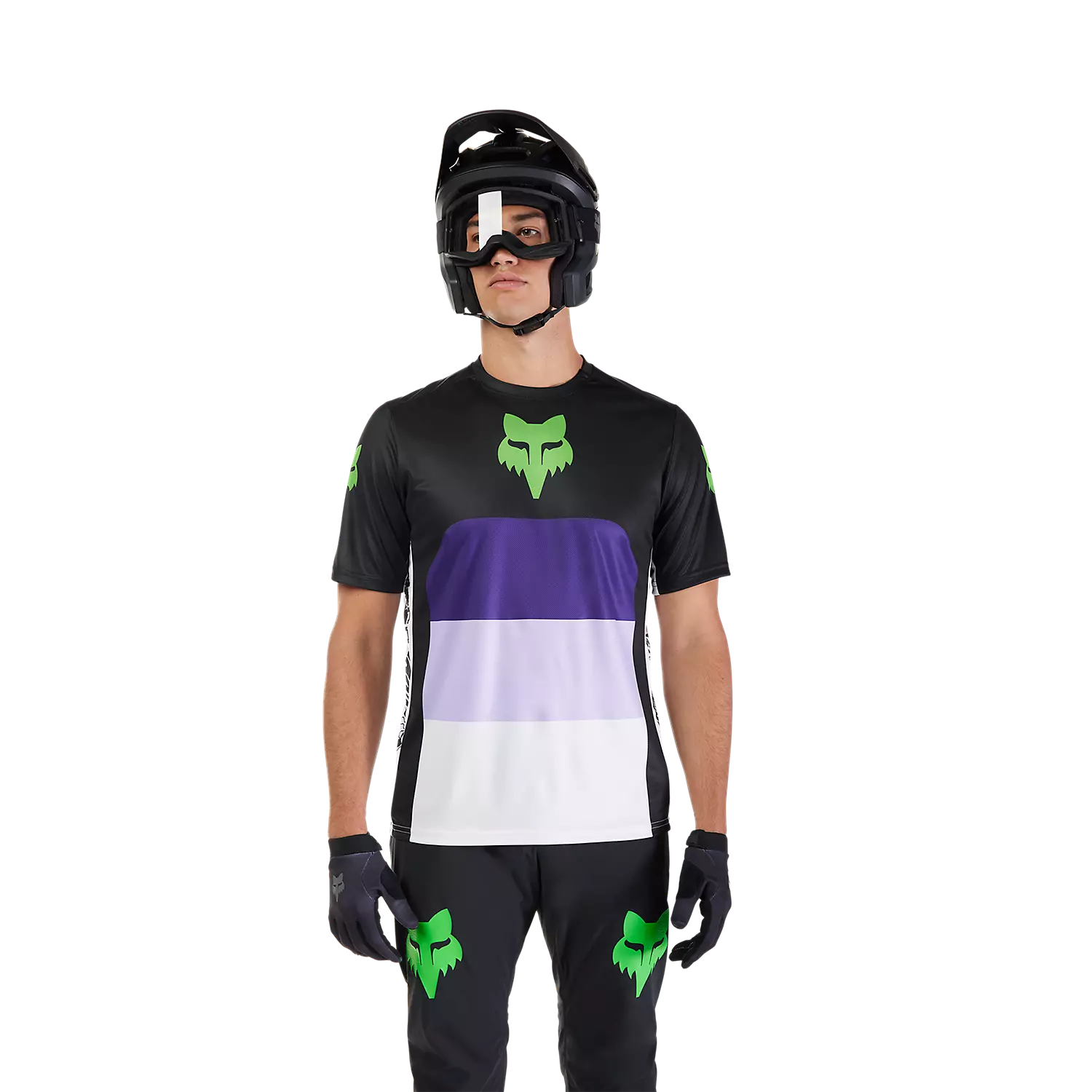 RANGER SS JERSEY GRID BLACK
