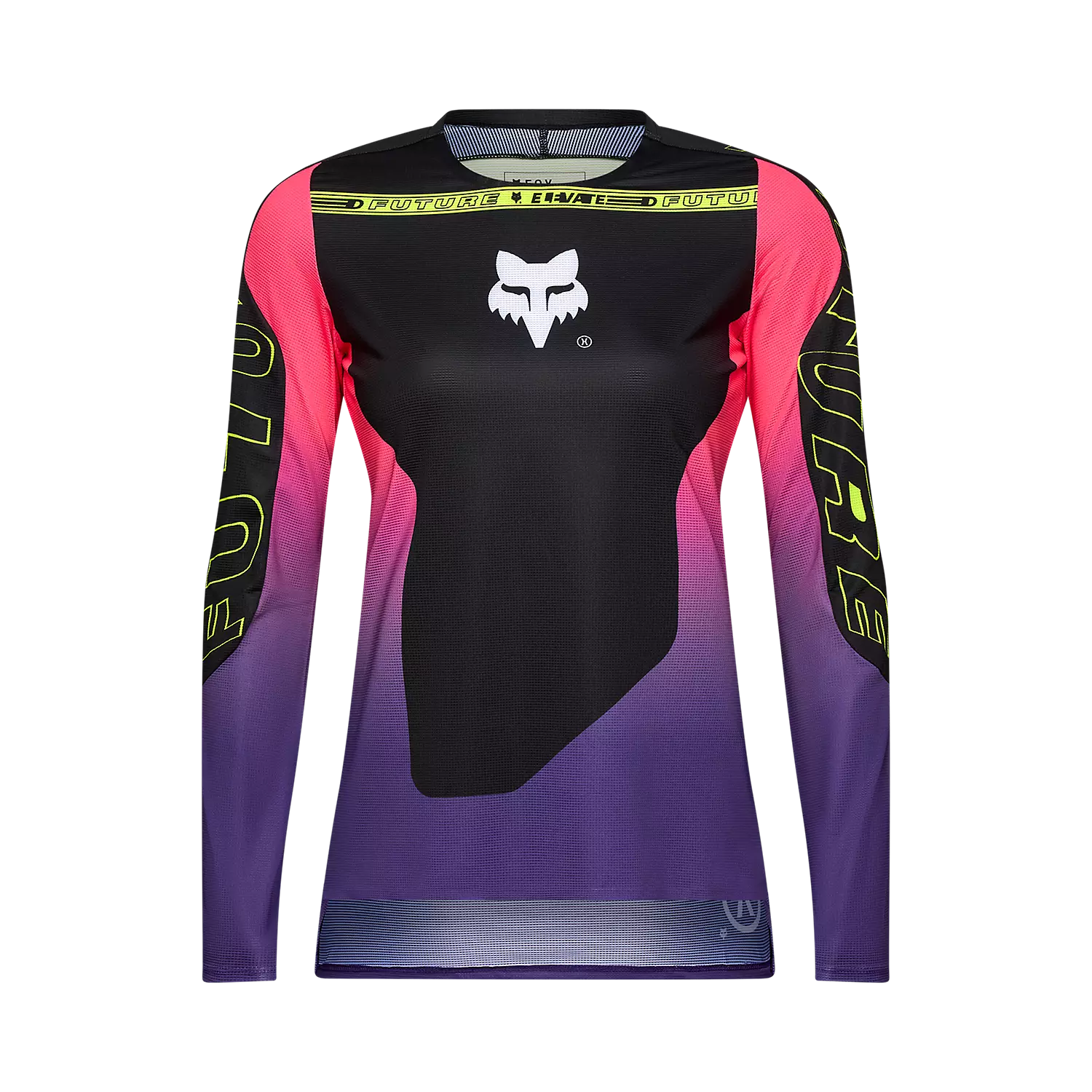 W FLEXAIR LS JERSEY ELEVATED BLACK
