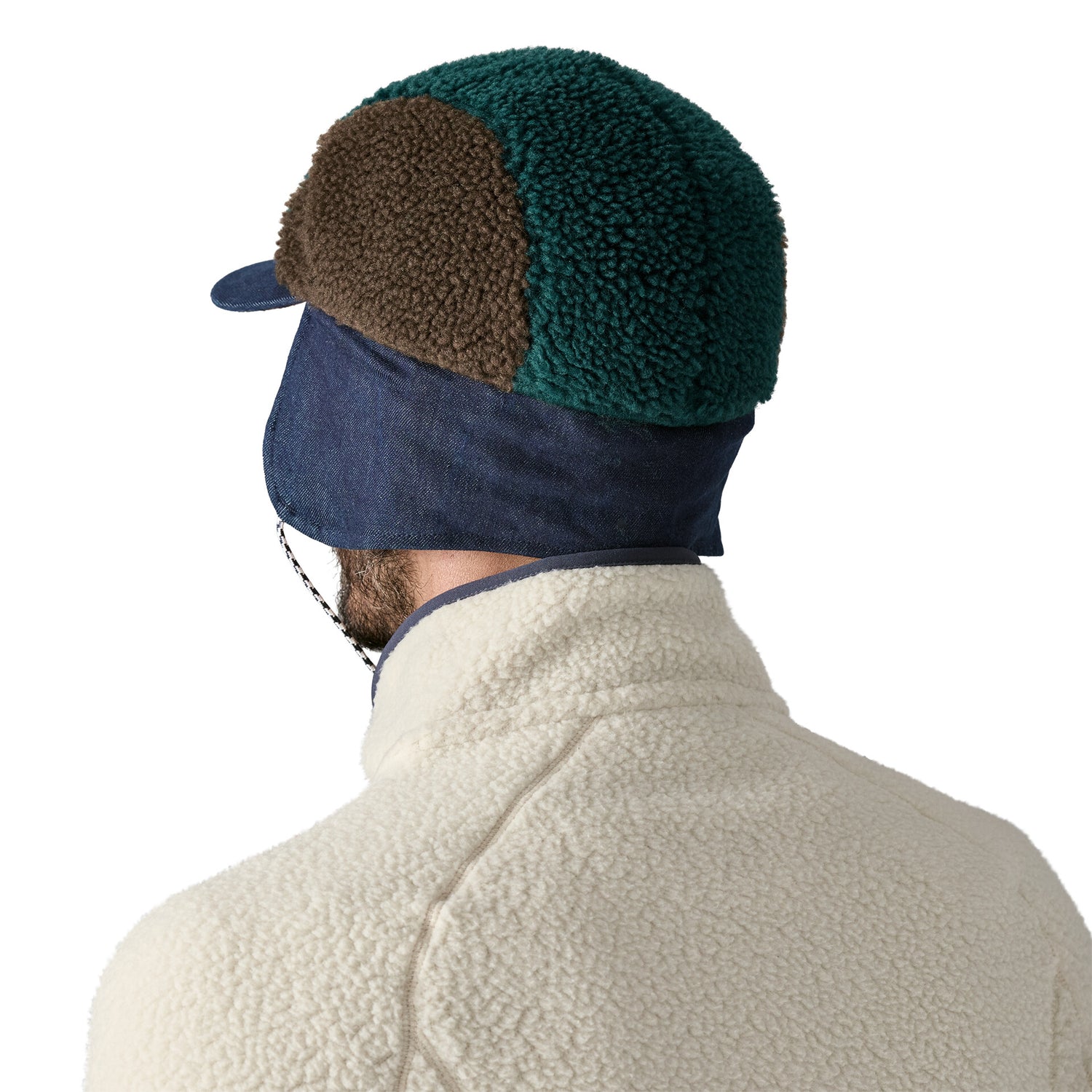 RANGE EARFLAP CAP CASCADE GREEN