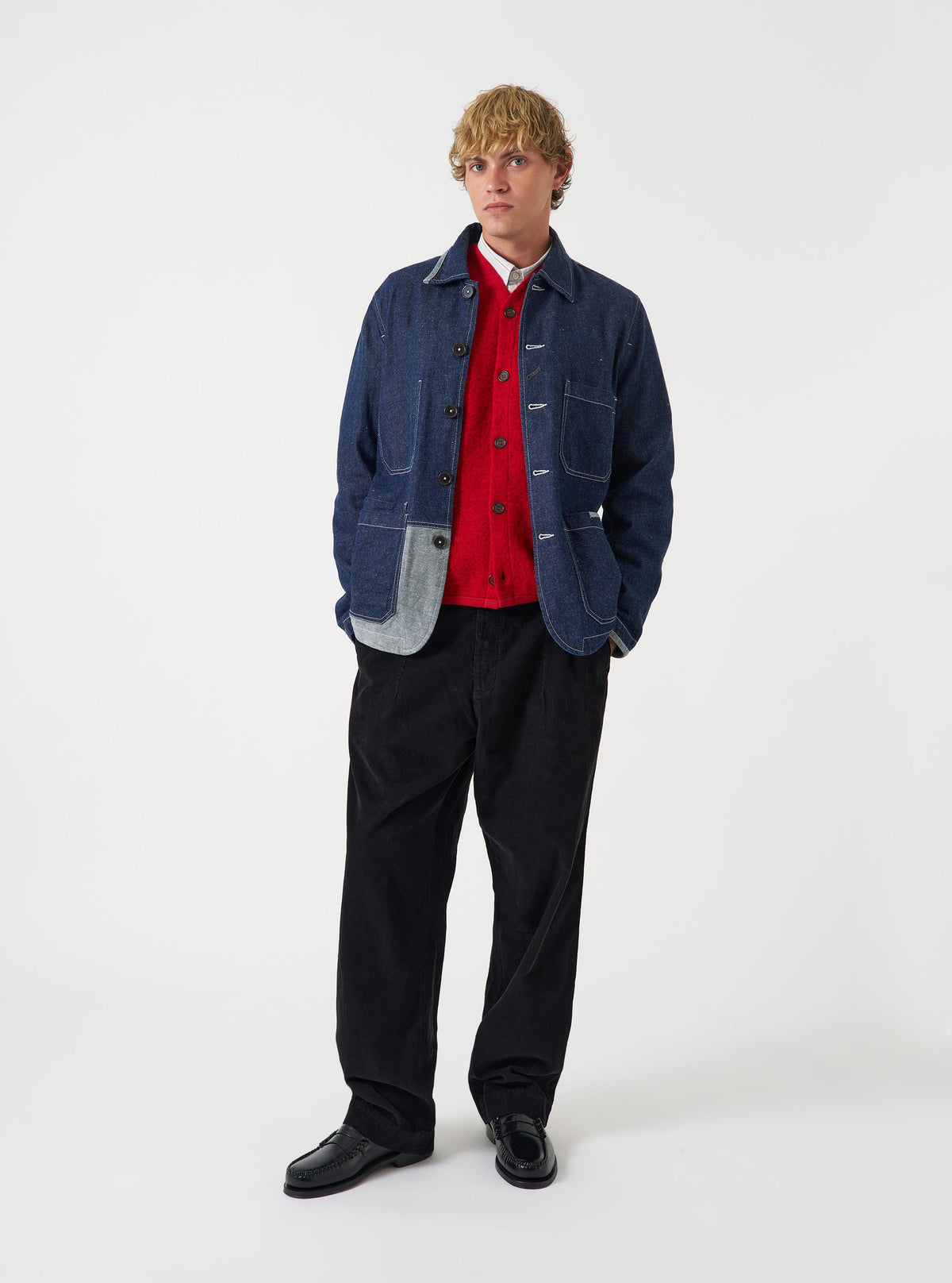 OG BAKERS JACKET FUTURE DENIM INDIGO