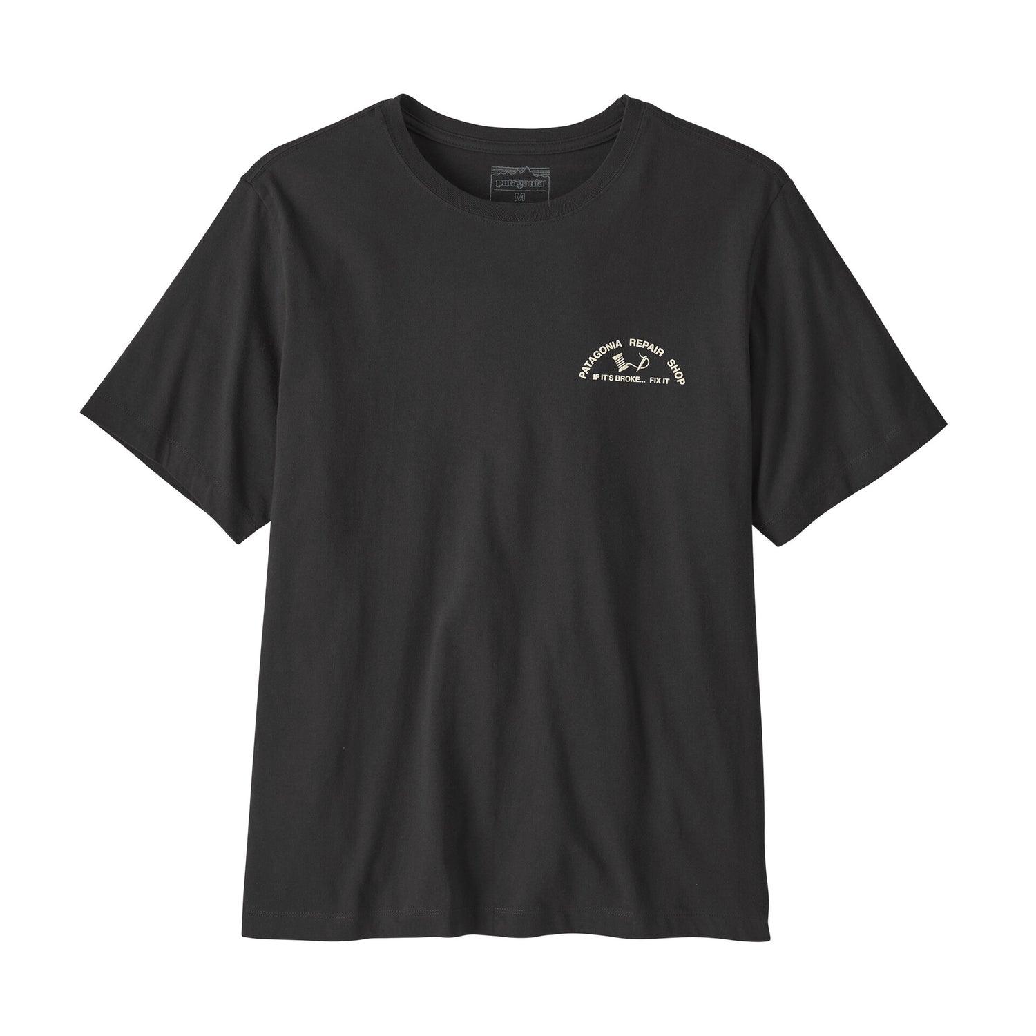 M'S REPAIR SHOP T-SHIRT IN BLACK