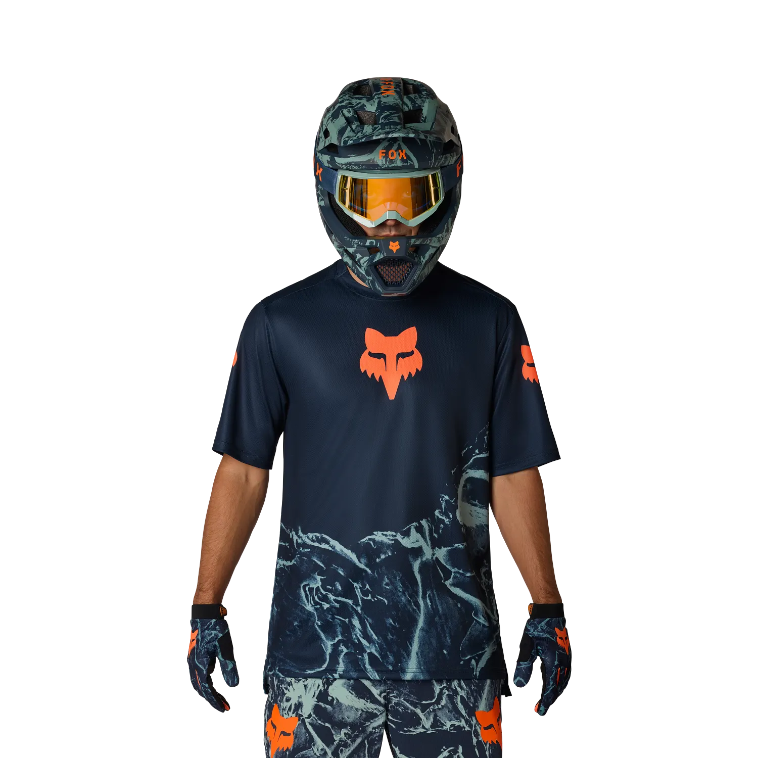 FX RANGER SS JERSEY IMG PRINT ARCTIC BLUE