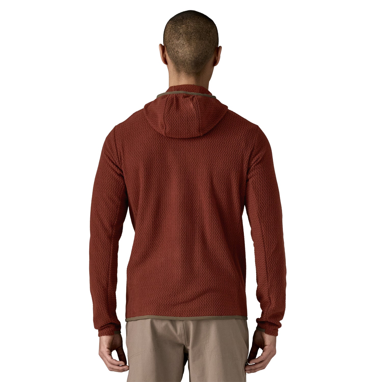 M'S R1 AIR FULL-ZIP HOODY DRIED VANILLA