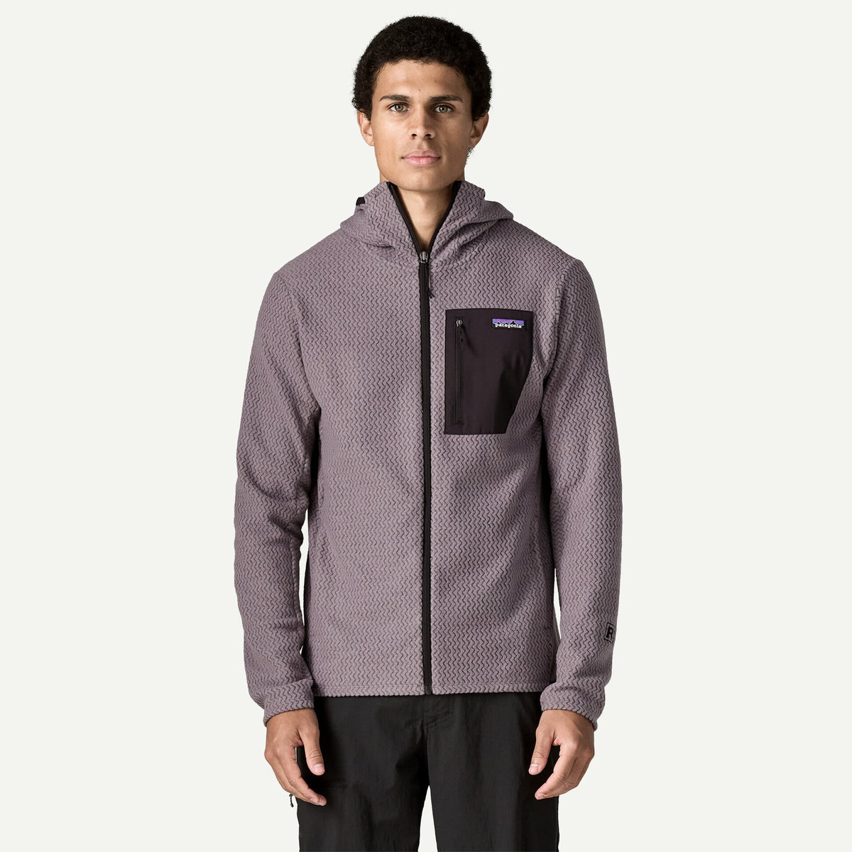 M'S R1 AIR FULL-ZIP HOODY MAY GREY