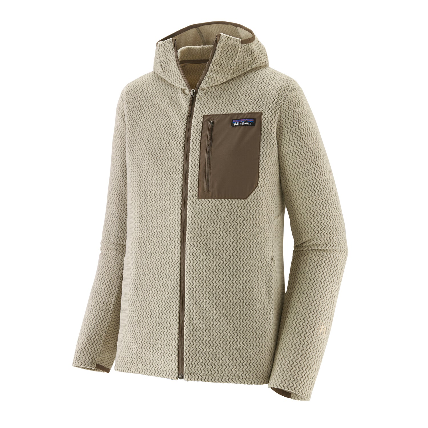 M'S R1 AIR FULL-ZIP HOODY PELICAN