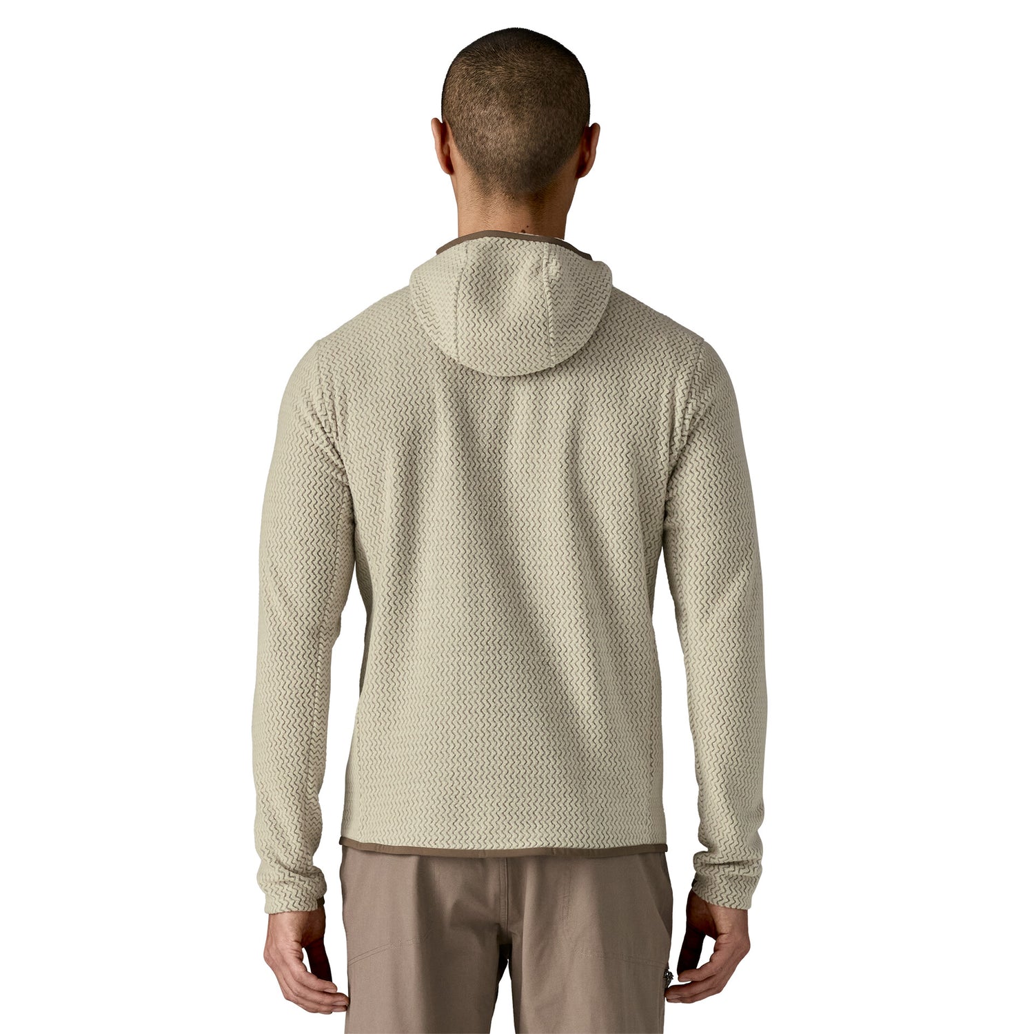 M'S R1 AIR FULL-ZIP HOODY PELICAN