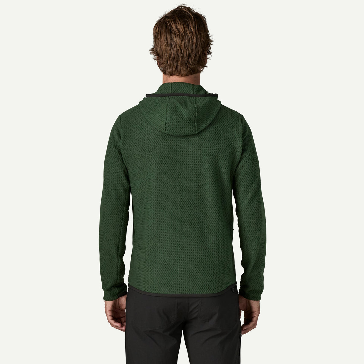 M'S R1 AIR FULL-ZIP HOODY TREELINE GREEN