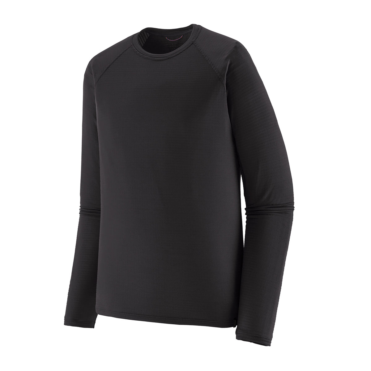MEN'S CAPILENE THERMAL WEIGHT CREW BLACK