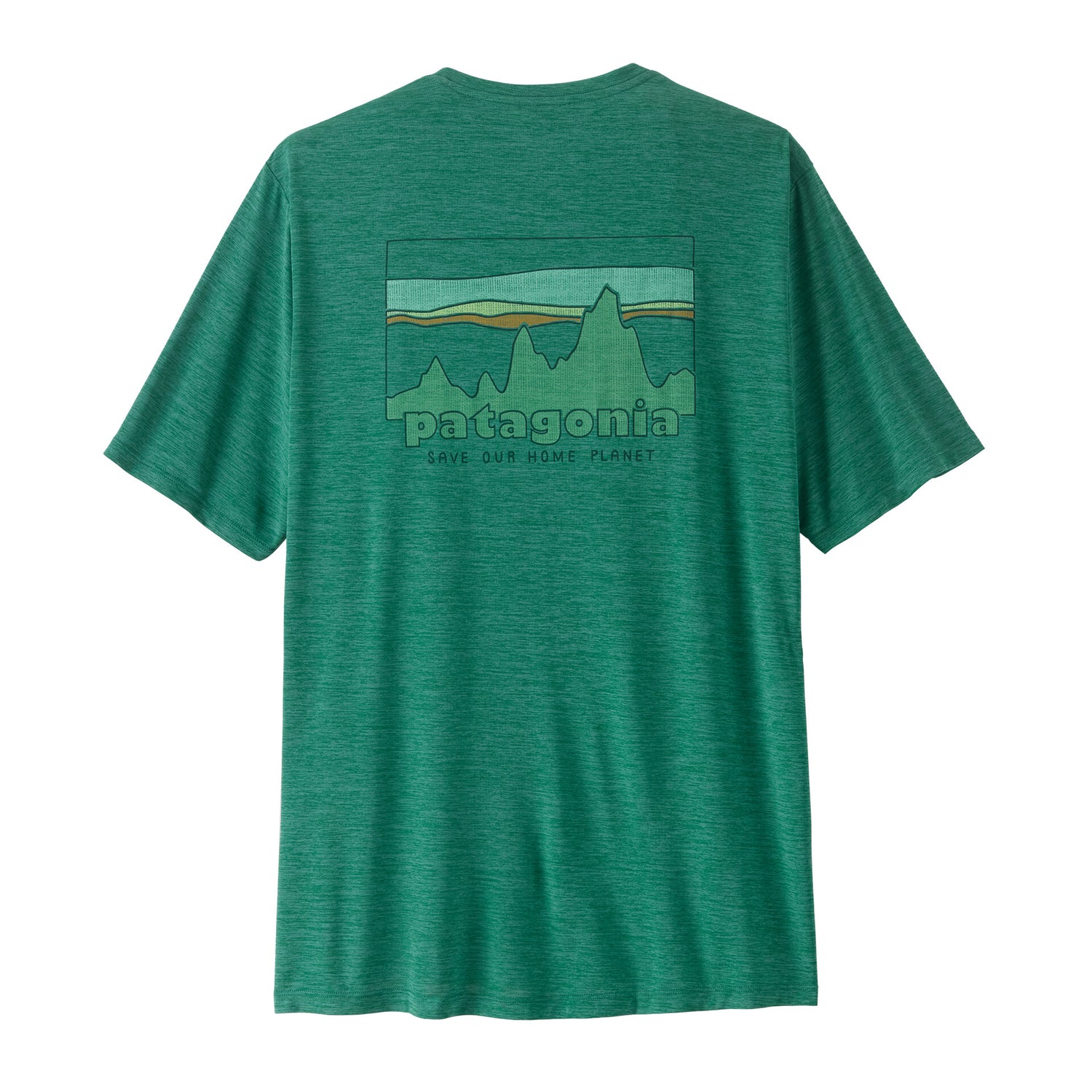M'S CAP COOL DAILY SHIRT - '73 SKYLINE LIGHT GEM GREEN