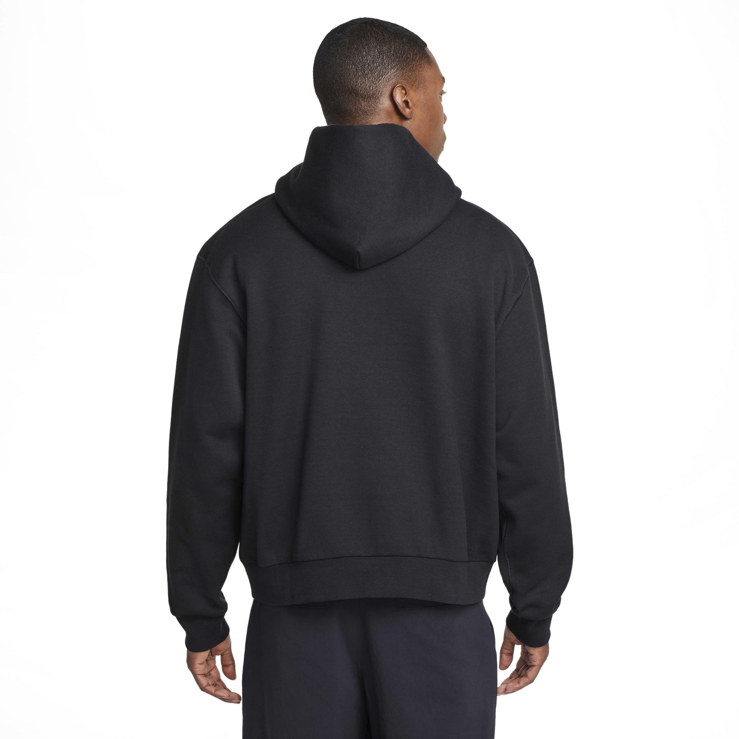 SB SKATE HOODIE BLACK / WHITE