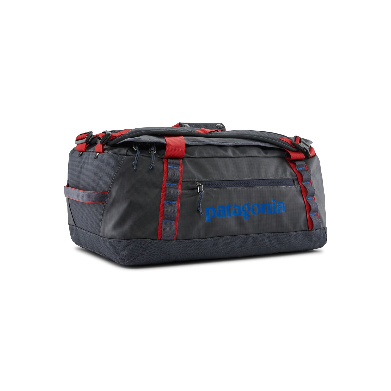 BLACK HOLE DUFFEL 40L SMOLDER BLUE / AMANITA RED