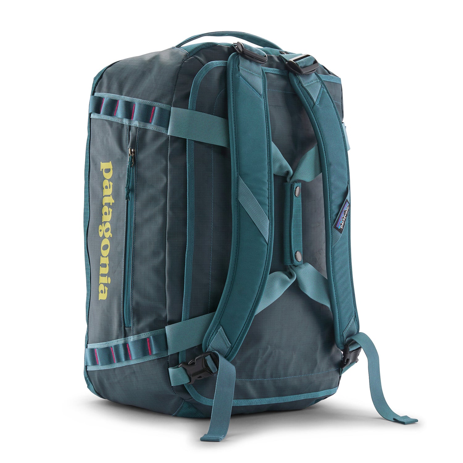 BLACK HOLE DUFFEL 40L TIDAL TEAL / LUMINOUS PINK