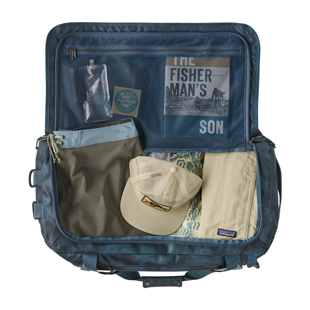 BLACK HOLE DUFFEL 55L SASTRUGI SUMMIT BLUE