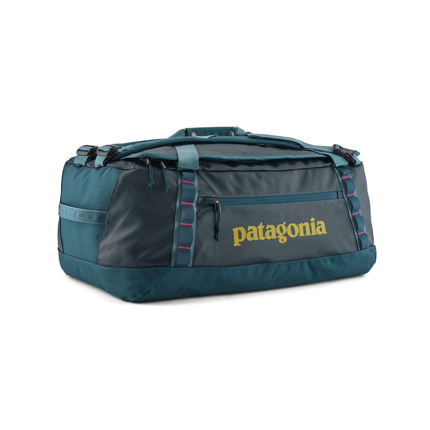 BLACK HOLE DUFFEL 55L TIDAL TEAL / LUMINOUS PINK