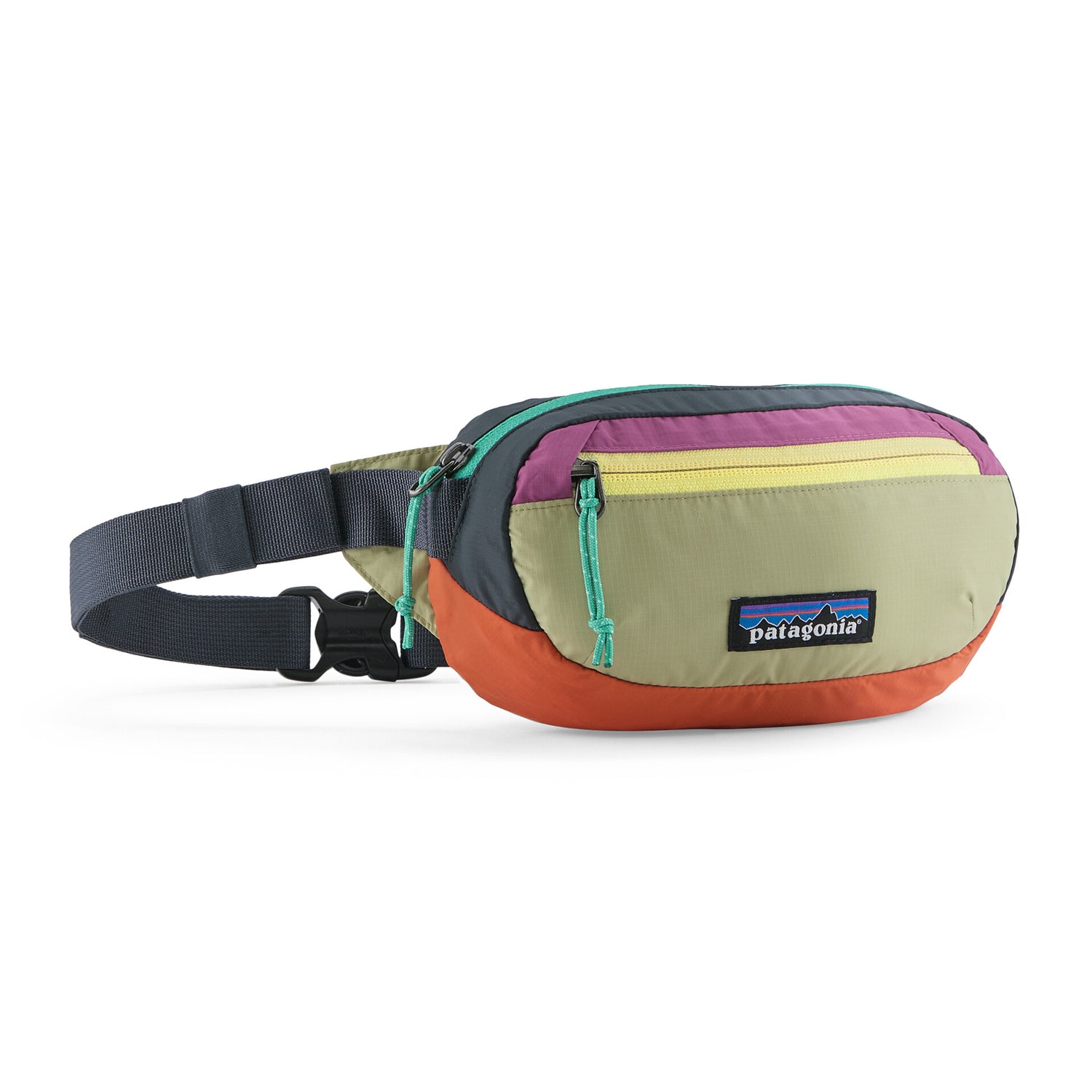 TERRAVIA MINI HIP PACK PATCHWORK GUMTREE GREEN