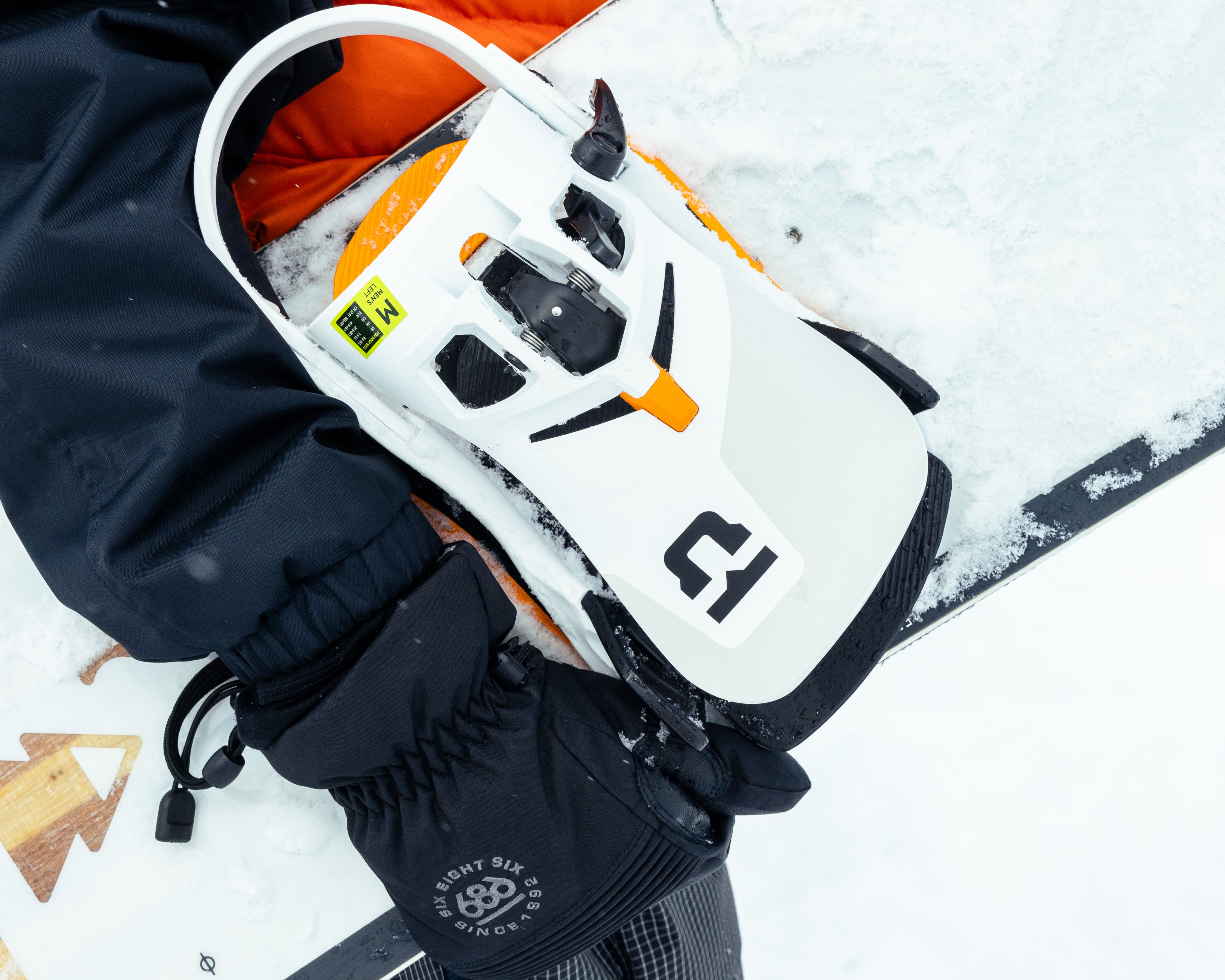 ATLAS STEP ON® WHITE / ORANGE – BIG AIR