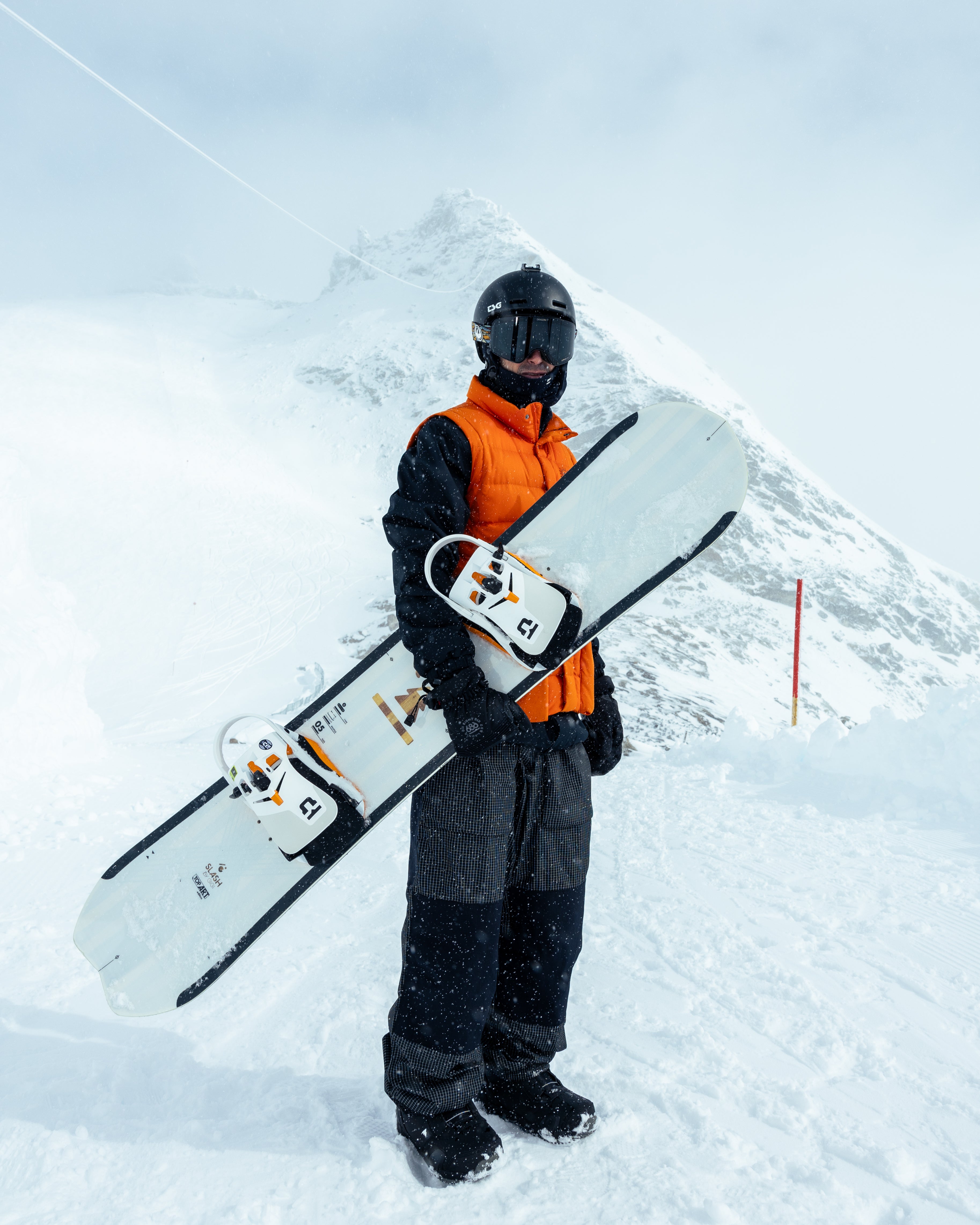 ATLAS STEP ON® WHITE / ORANGE – BIG AIR