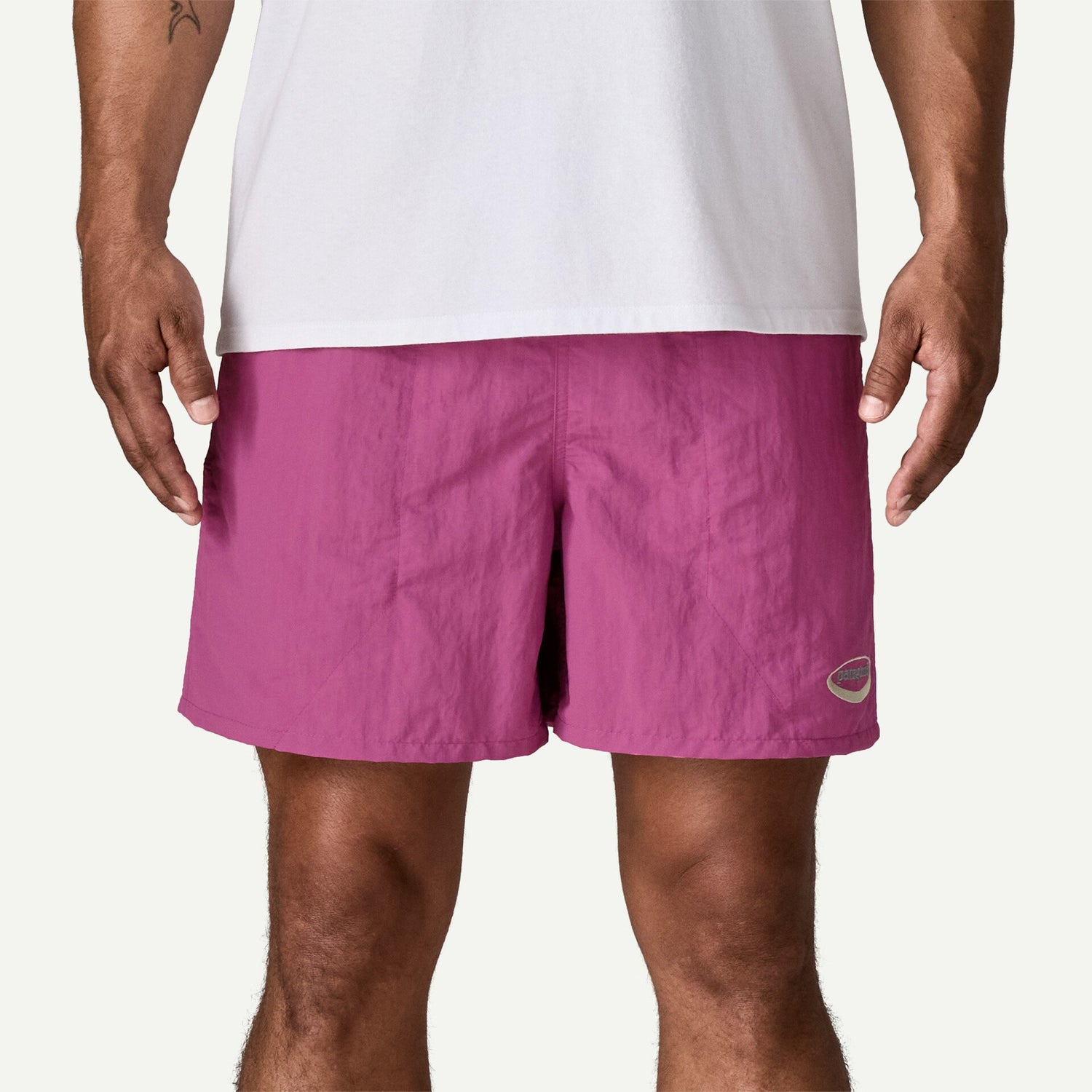 M'S BAGGIES SHORTS - 5 IN. FADED MAGENTA