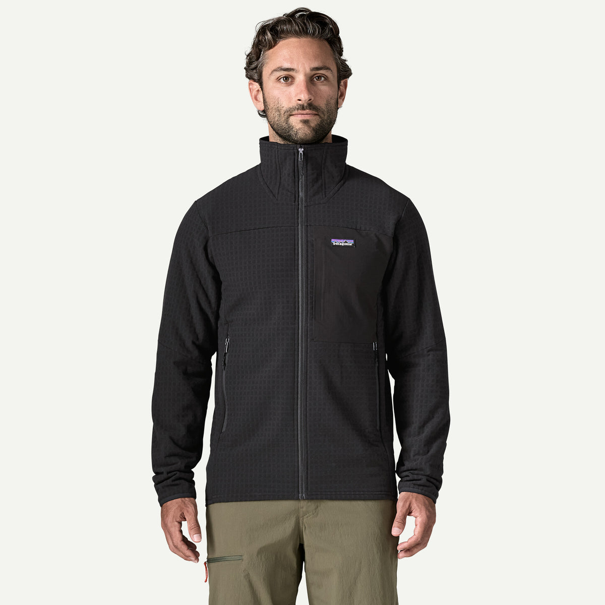 M'S R2 TECHFACE JACKET BLACK