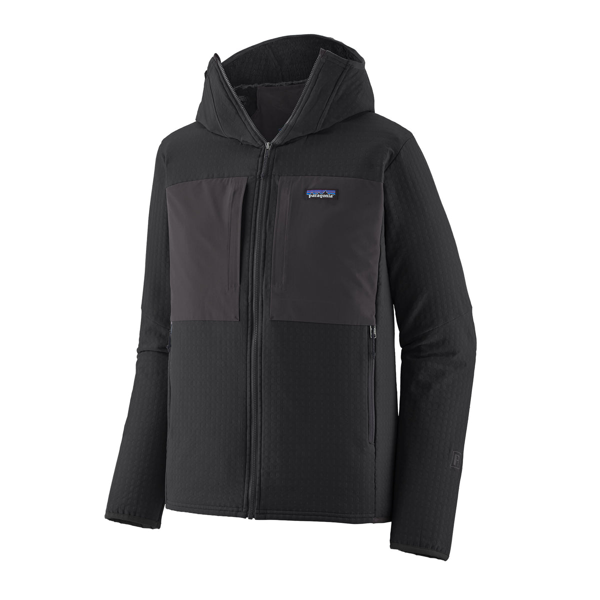 M'S R2 TECHFACE HOODY BLACK