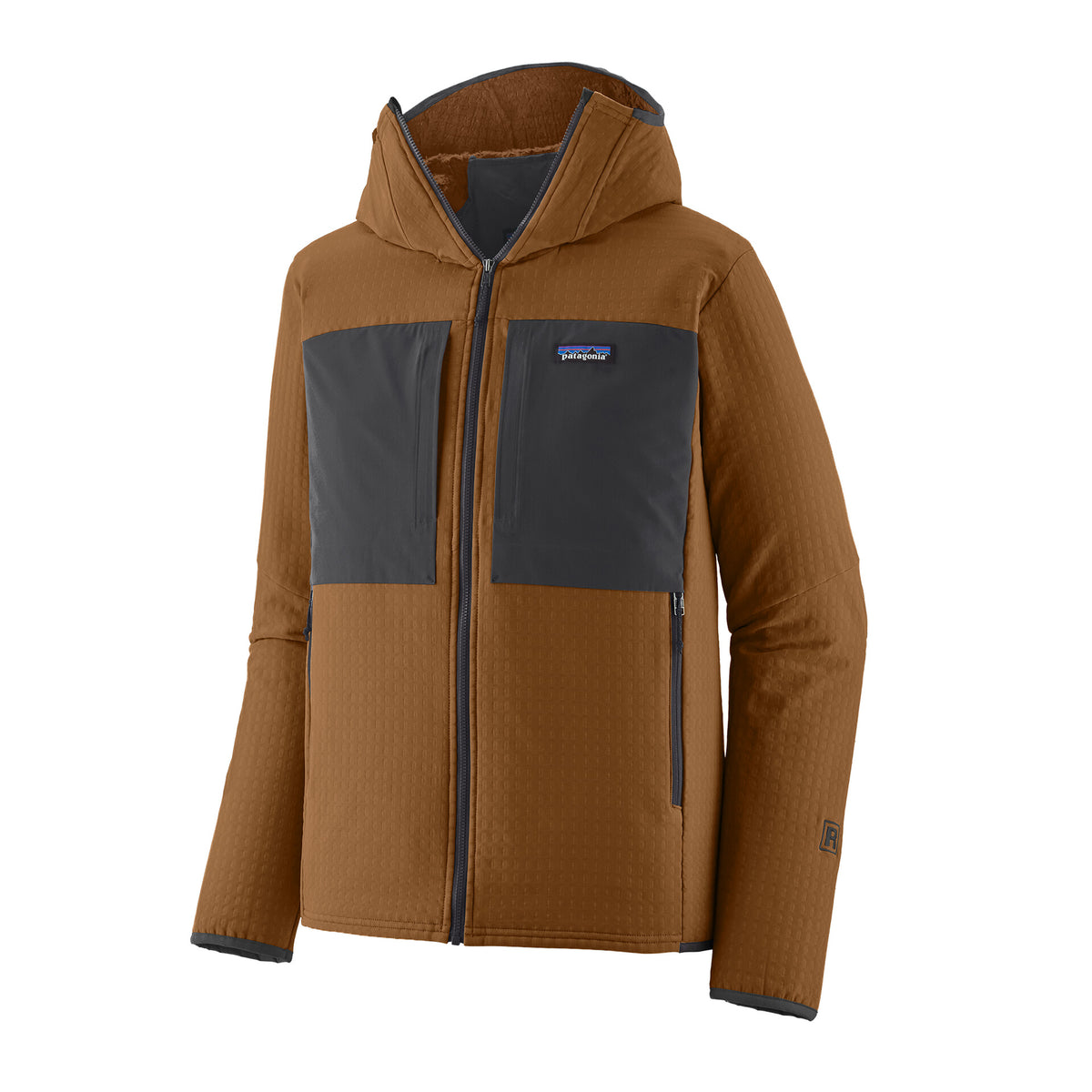 M'S R2 TECHFACE HOODY DEER BROWN