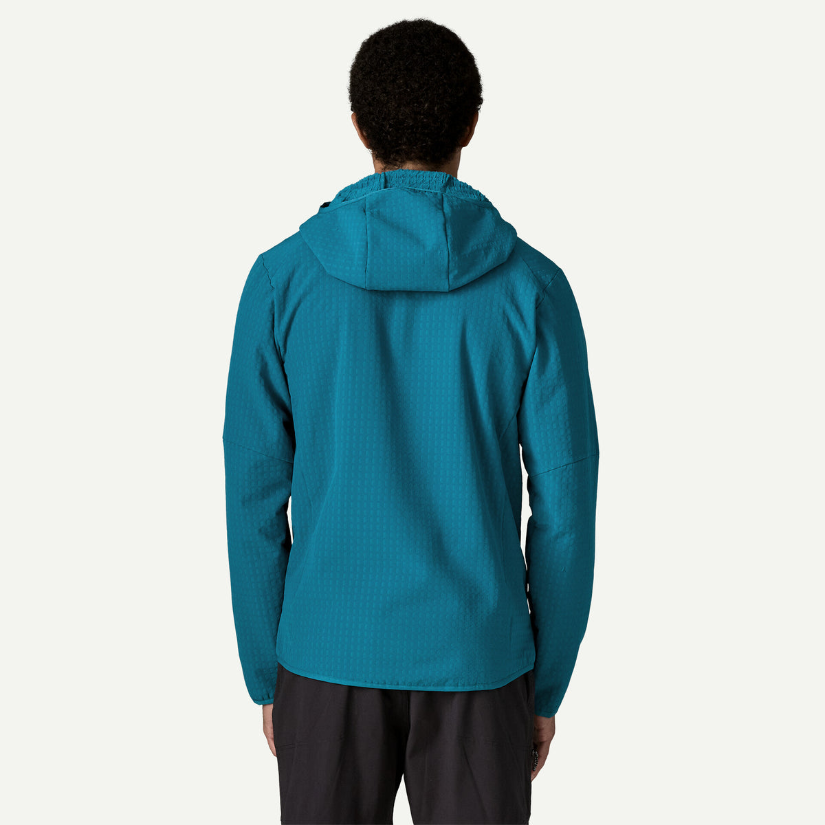 M'S R2 TECHFACE HOODY GLACIAL BLUE