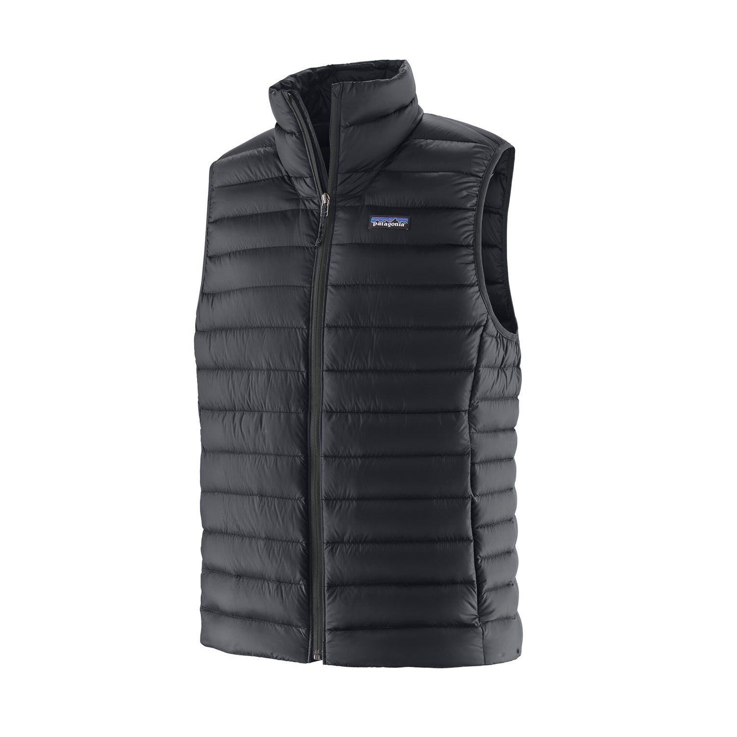 M'S DOWN SWEATER VEST BLACK