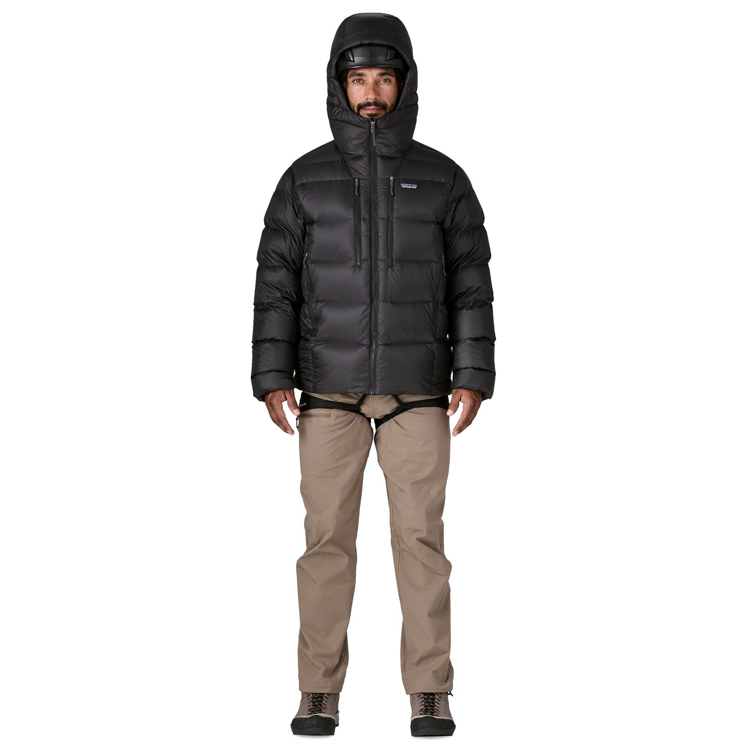 M'S FITZ ROY DOWN HOODY BLACK
