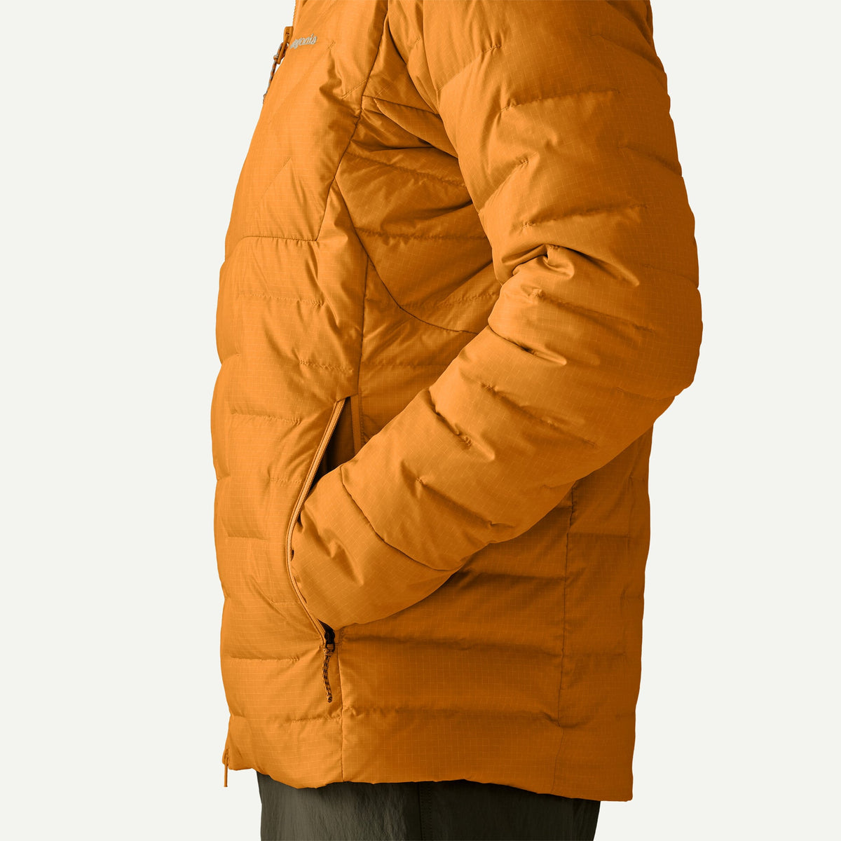 M'S DURABLE DOWN HOODY AUTUMN ORANGE
